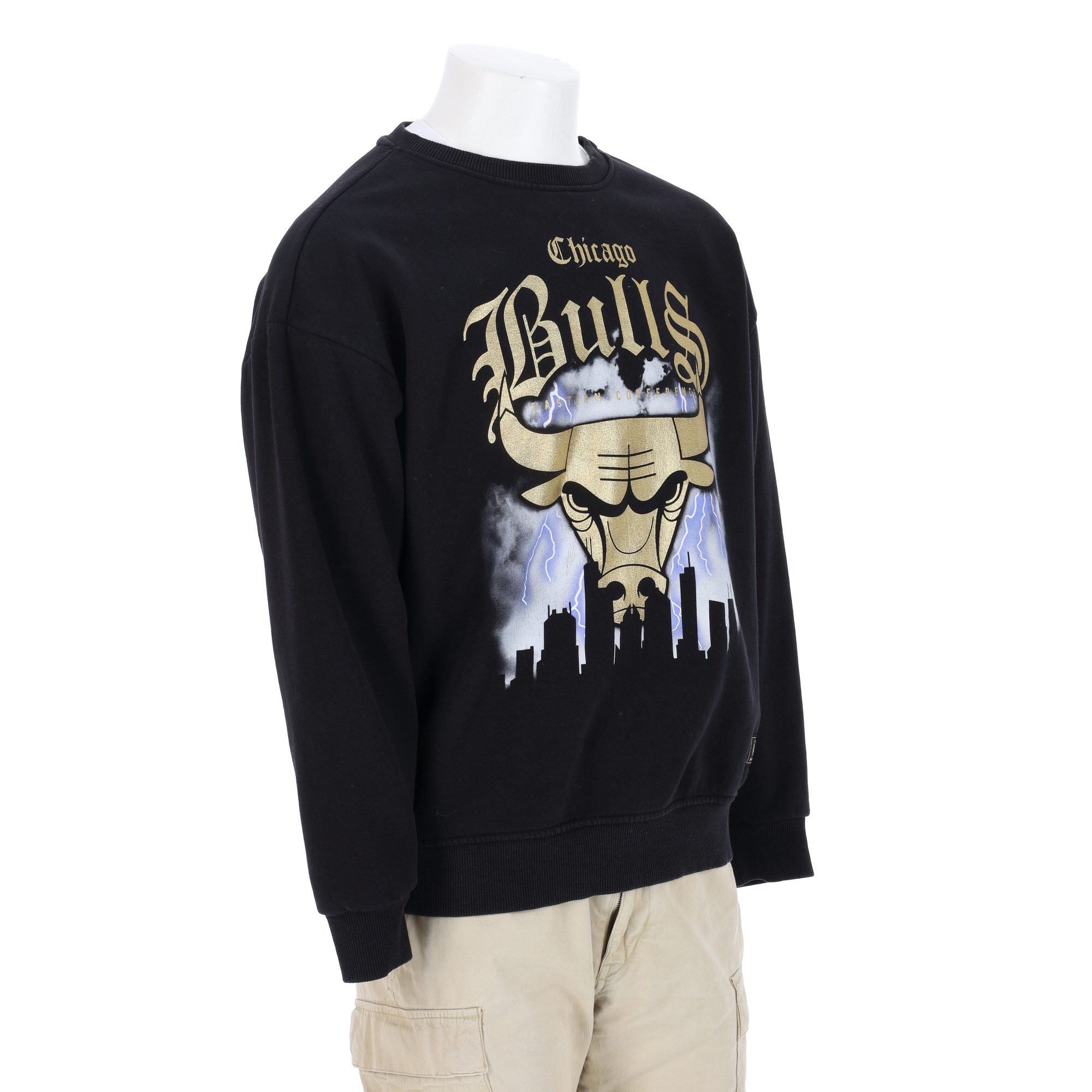 Sweat Homme NBA Chicago Bulls Noir 3