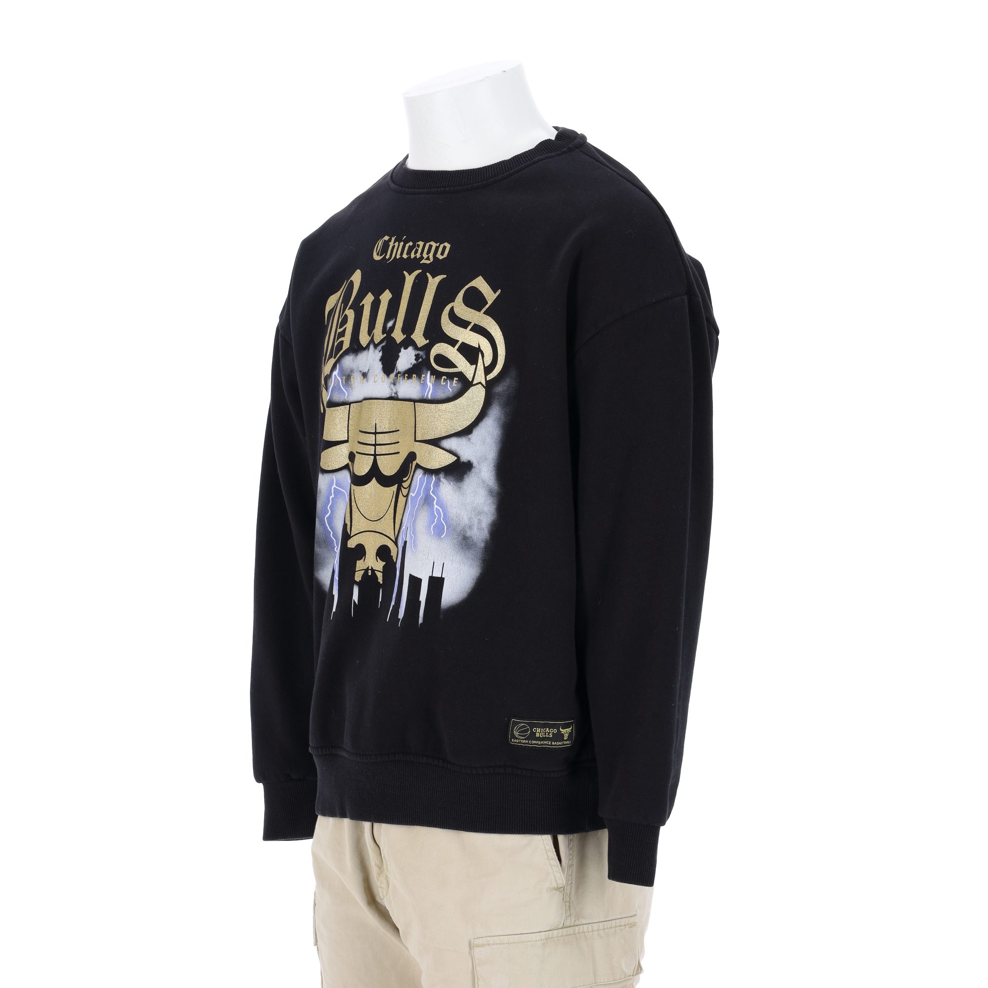 Sweat Homme NBA Chicago Bulls Noir 4