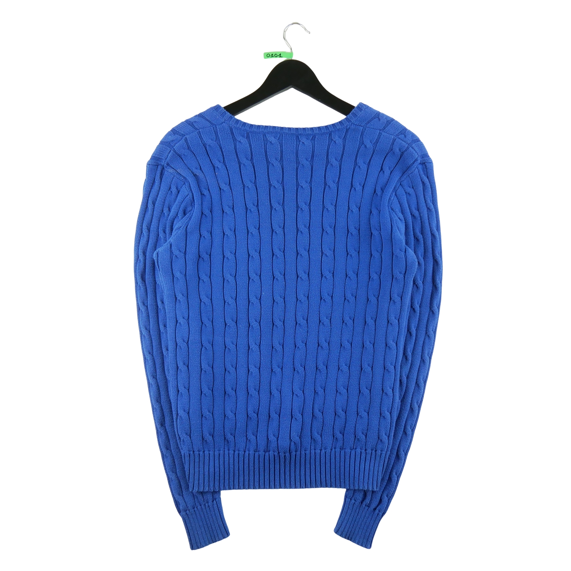 Pull Femme  maille torsadée Bleu 2