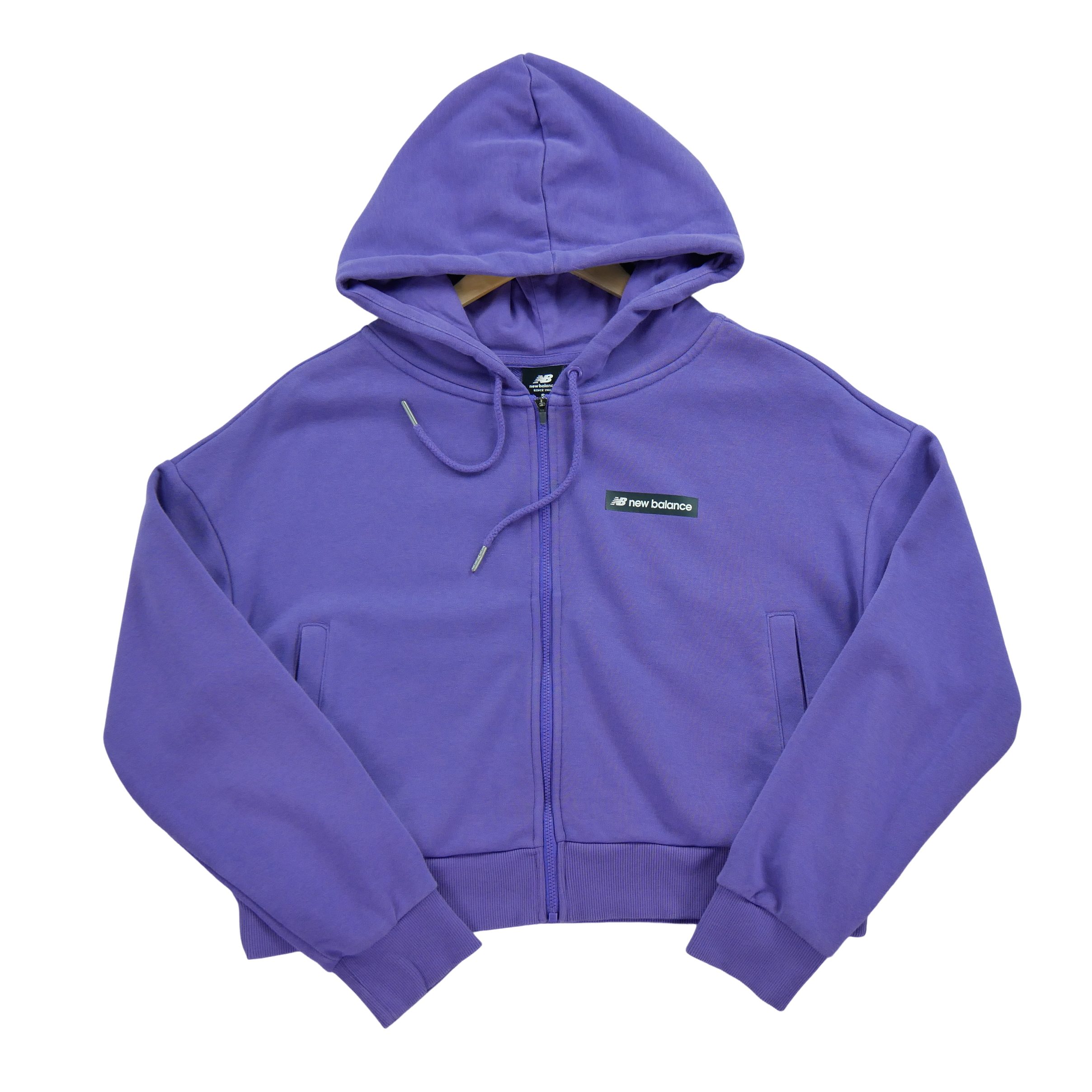 Sweat à capuche Femme  Full zip Violet 1