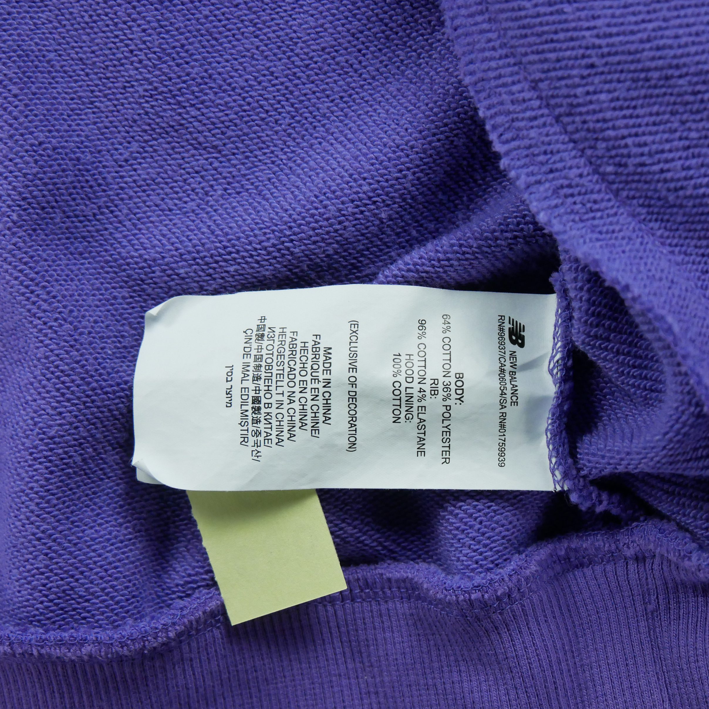 Sweat à capuche Femme  Full zip Violet 8