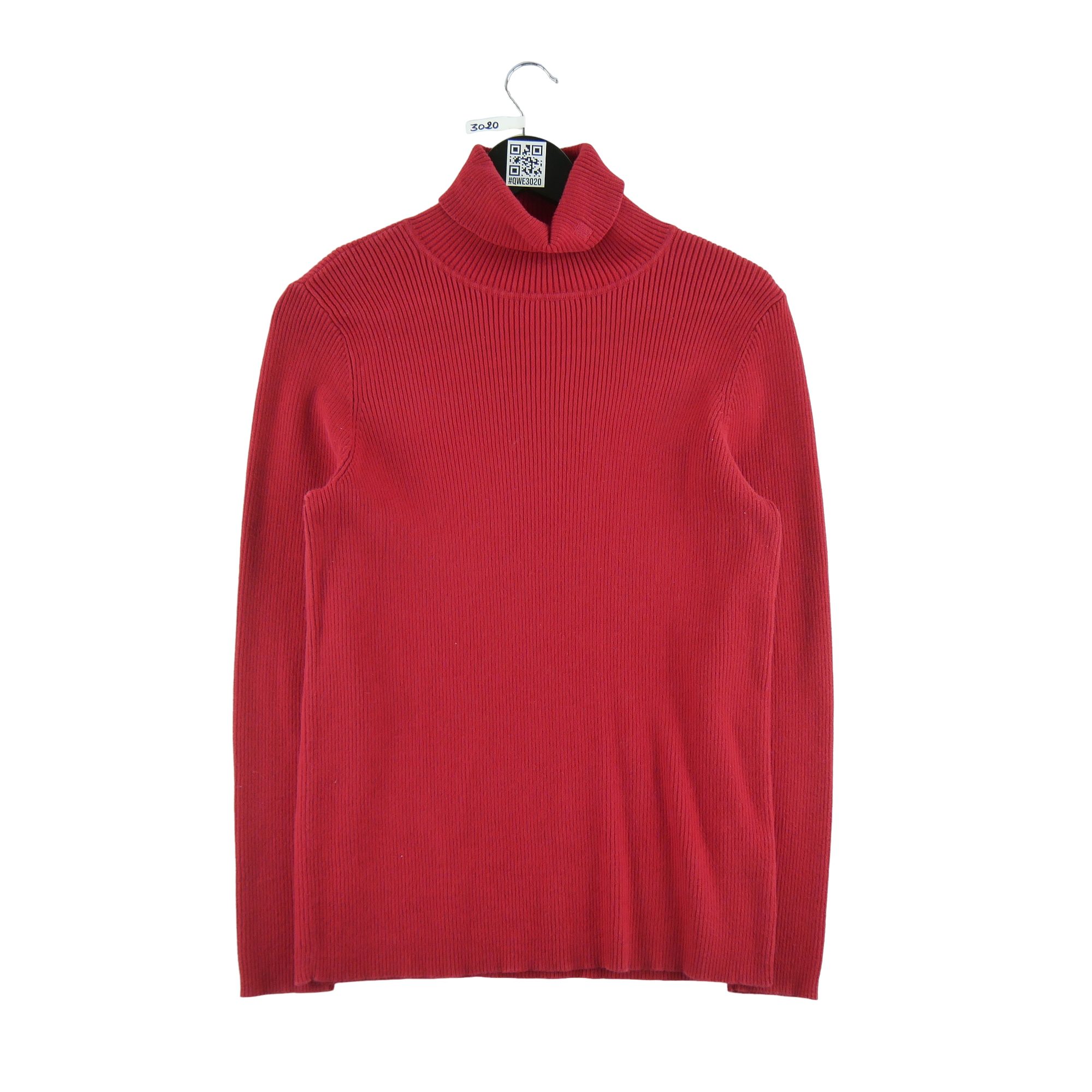 Pull Femme  col roulé Rouge 1