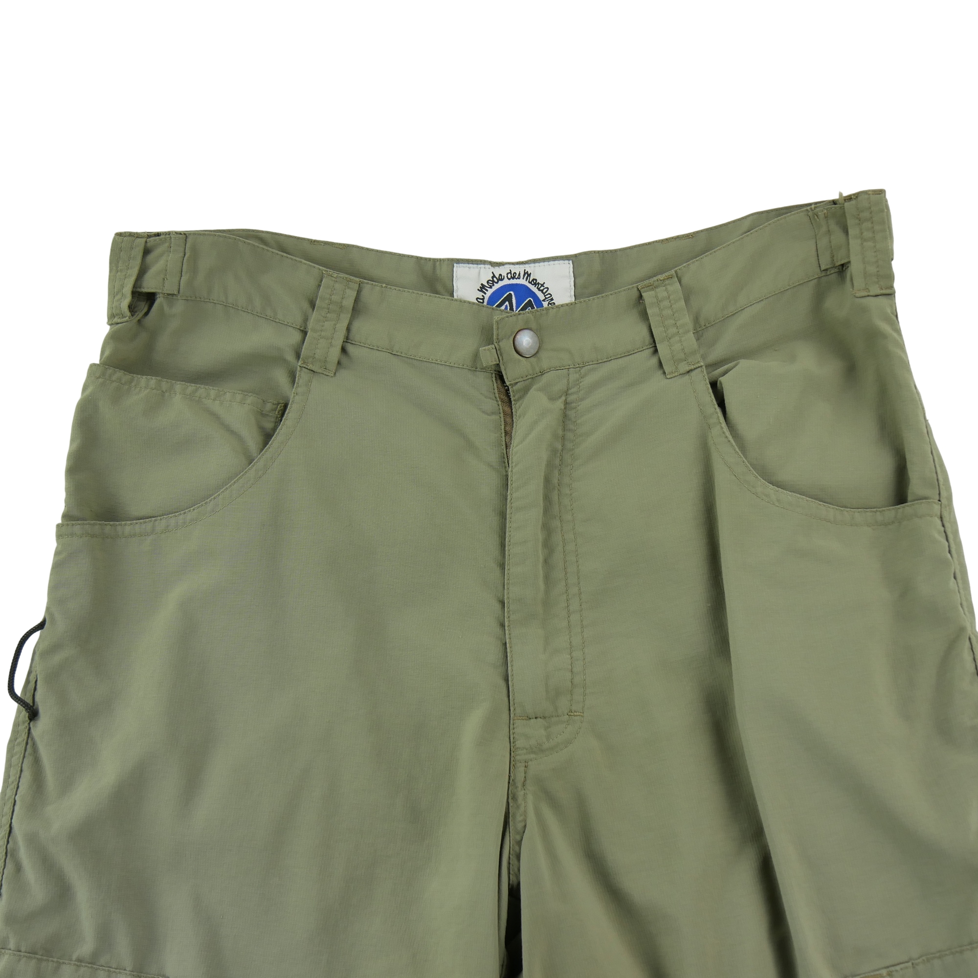 Pantalon Femme Pantacourt Beige 4