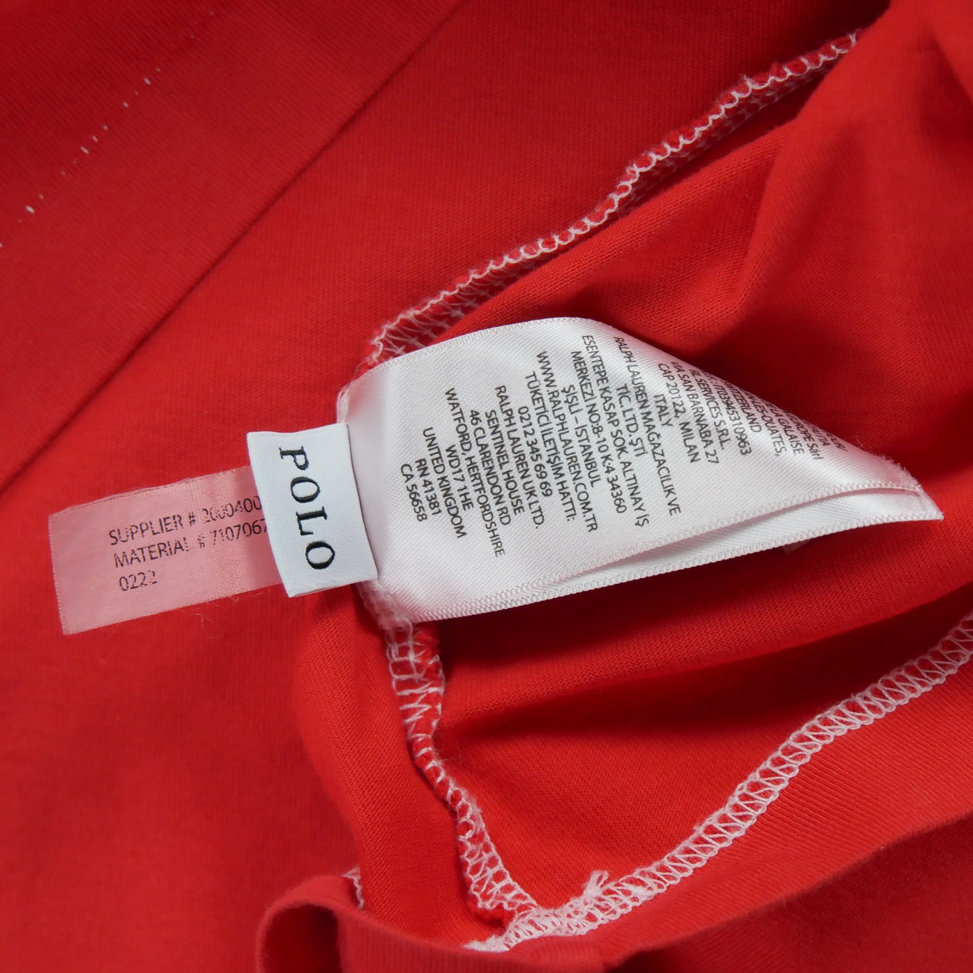T-shirt manches courtes Homme  Rouge 8