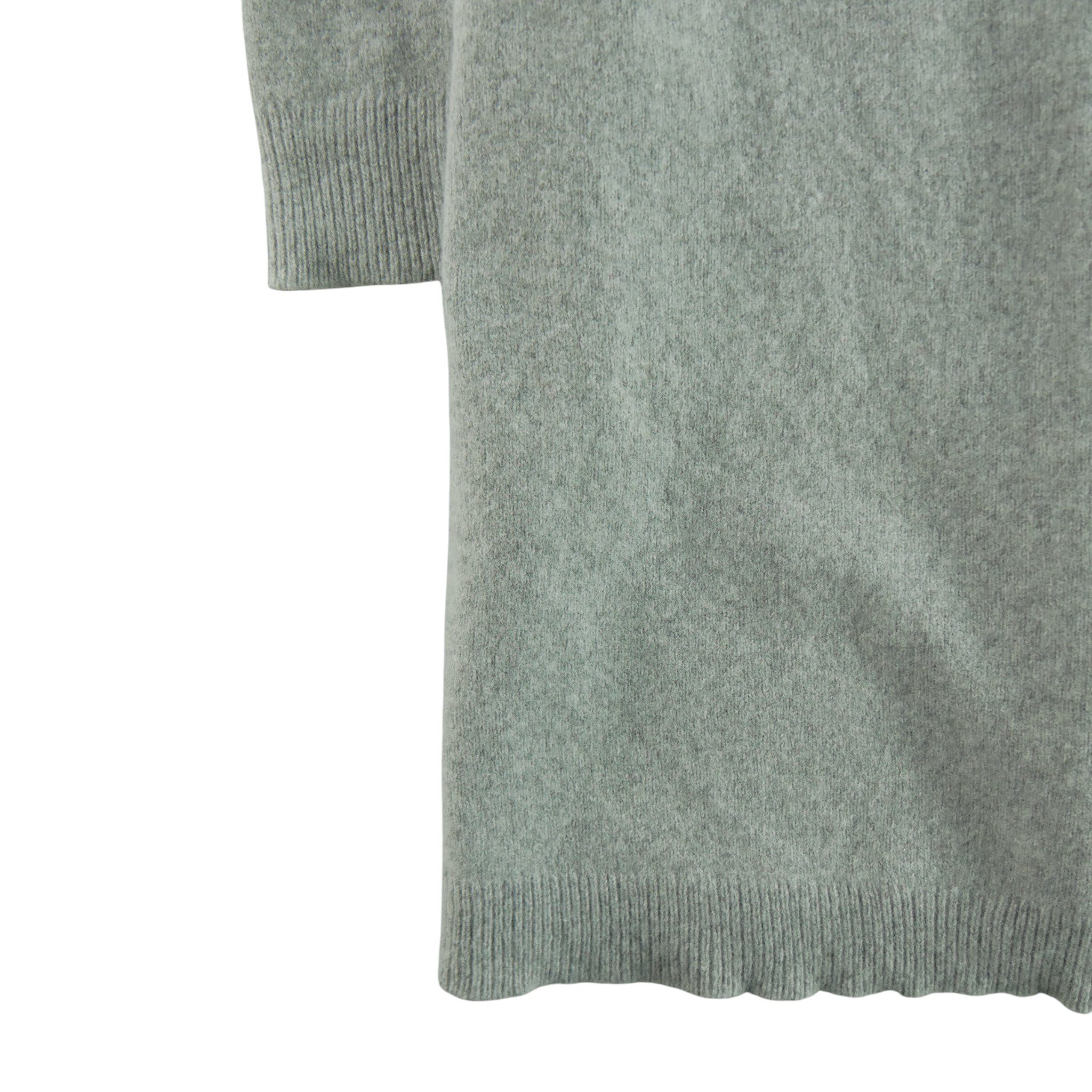 Robe Femme en laine Gris 4