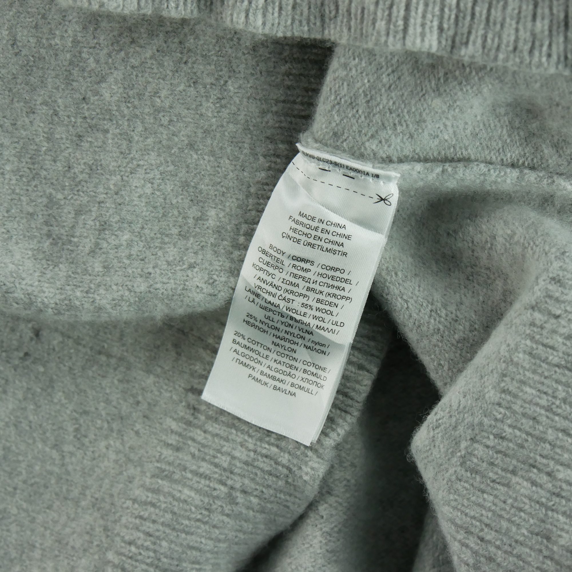 Robe Femme en laine Gris 6