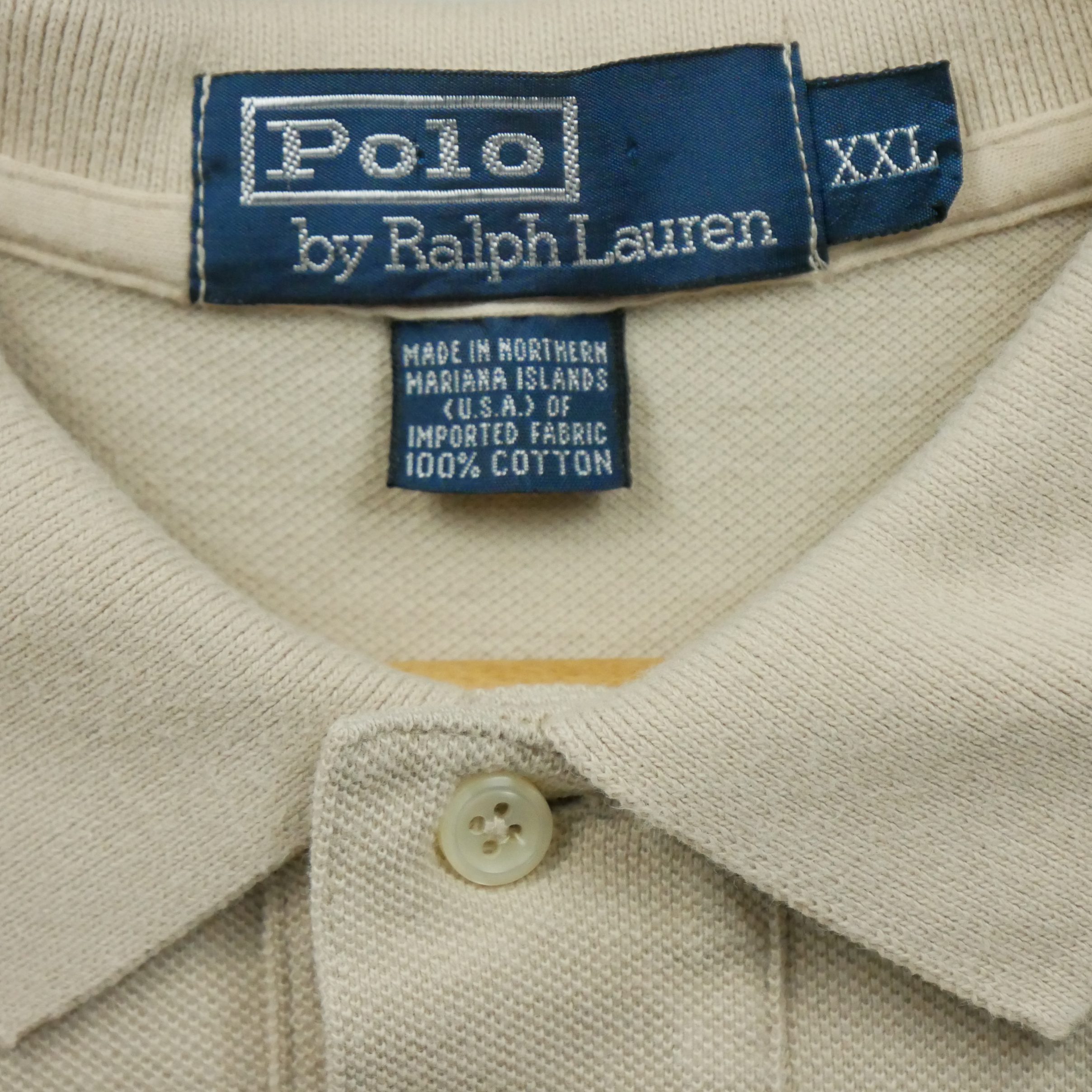 Polo manches courtes Homme  Beige 10