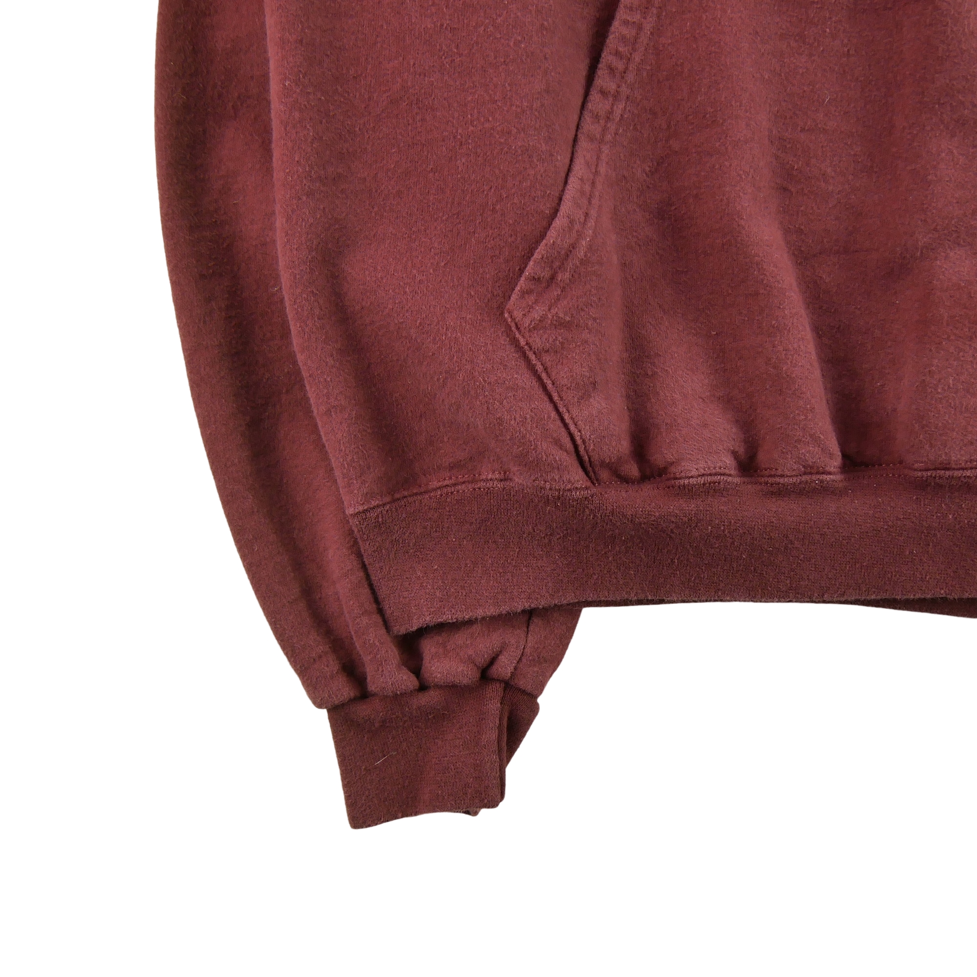 Sweat à capuche Homme  Bordeaux 4