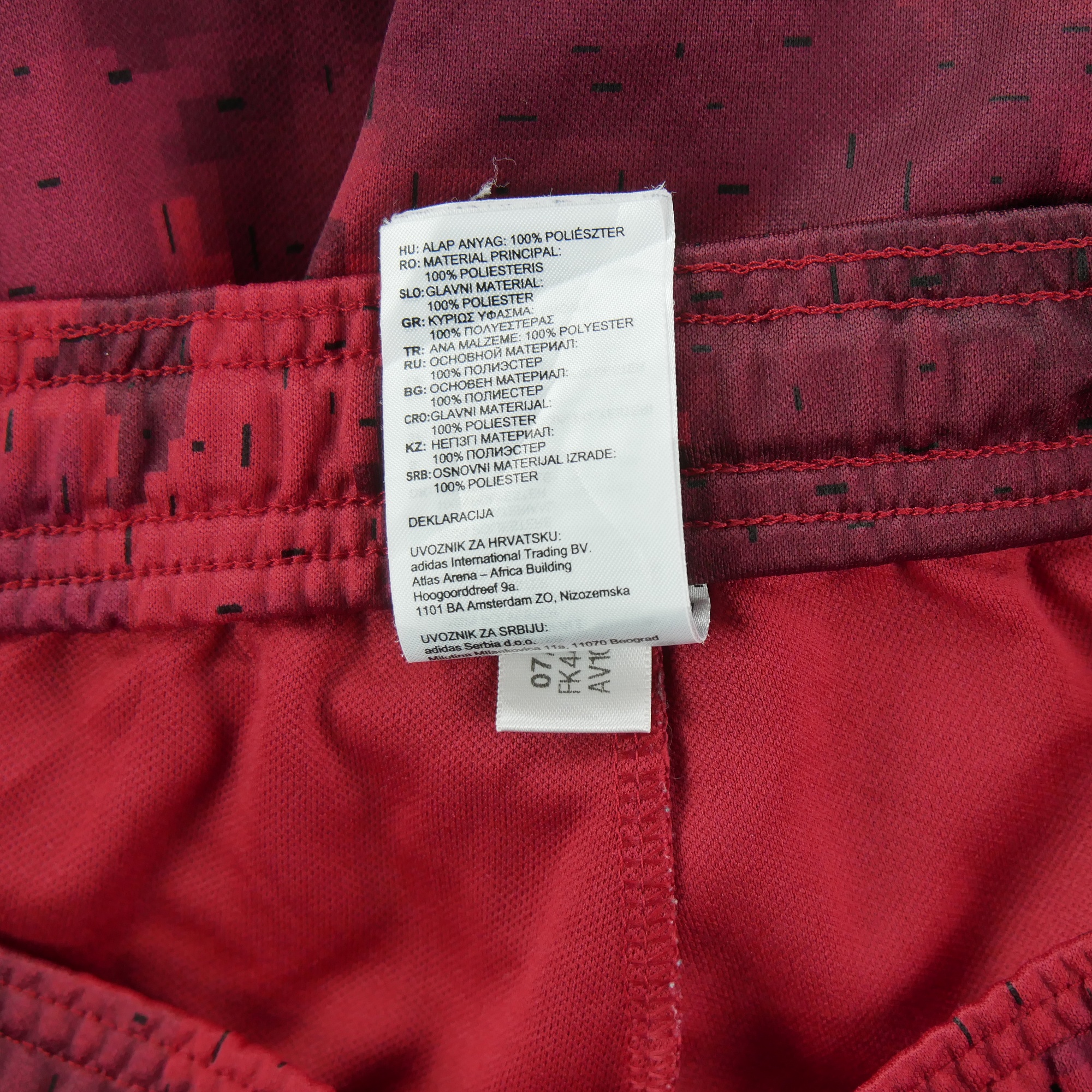 Jogging Homme  Rouge 9