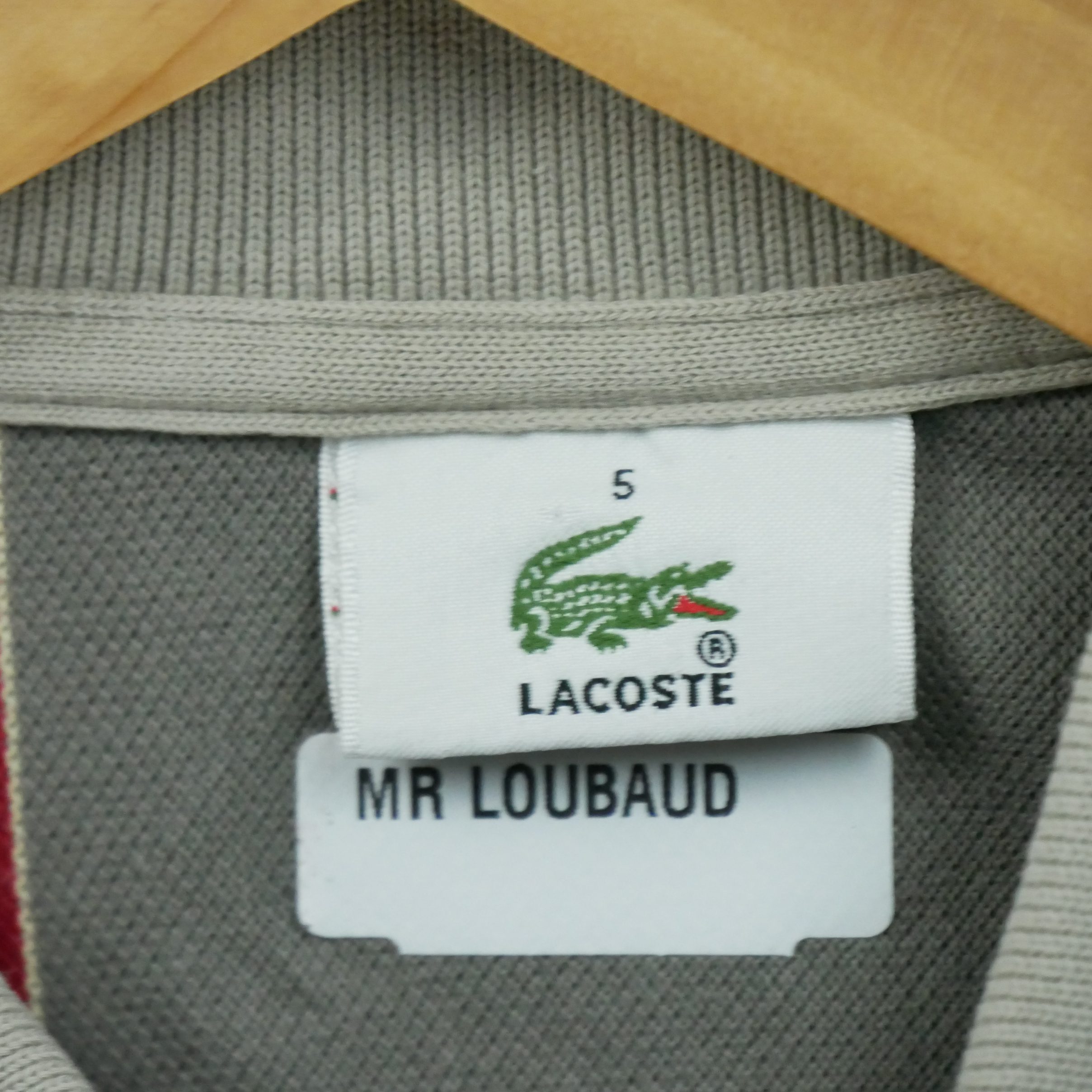 Polo manches longues Homme  Beige 7