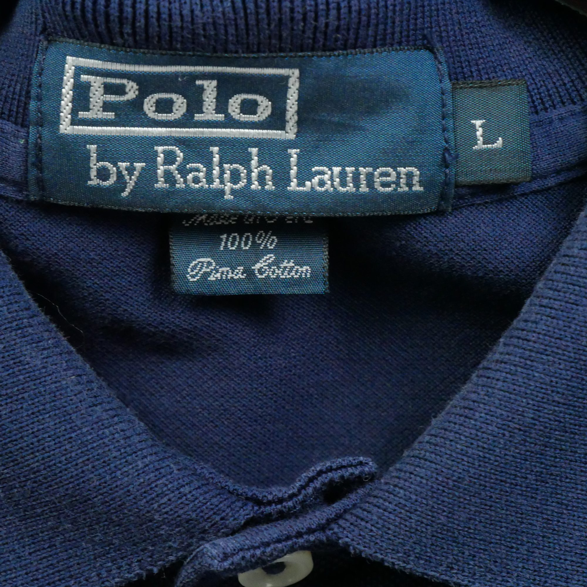 Polo manches courtes Homme  Marine 7