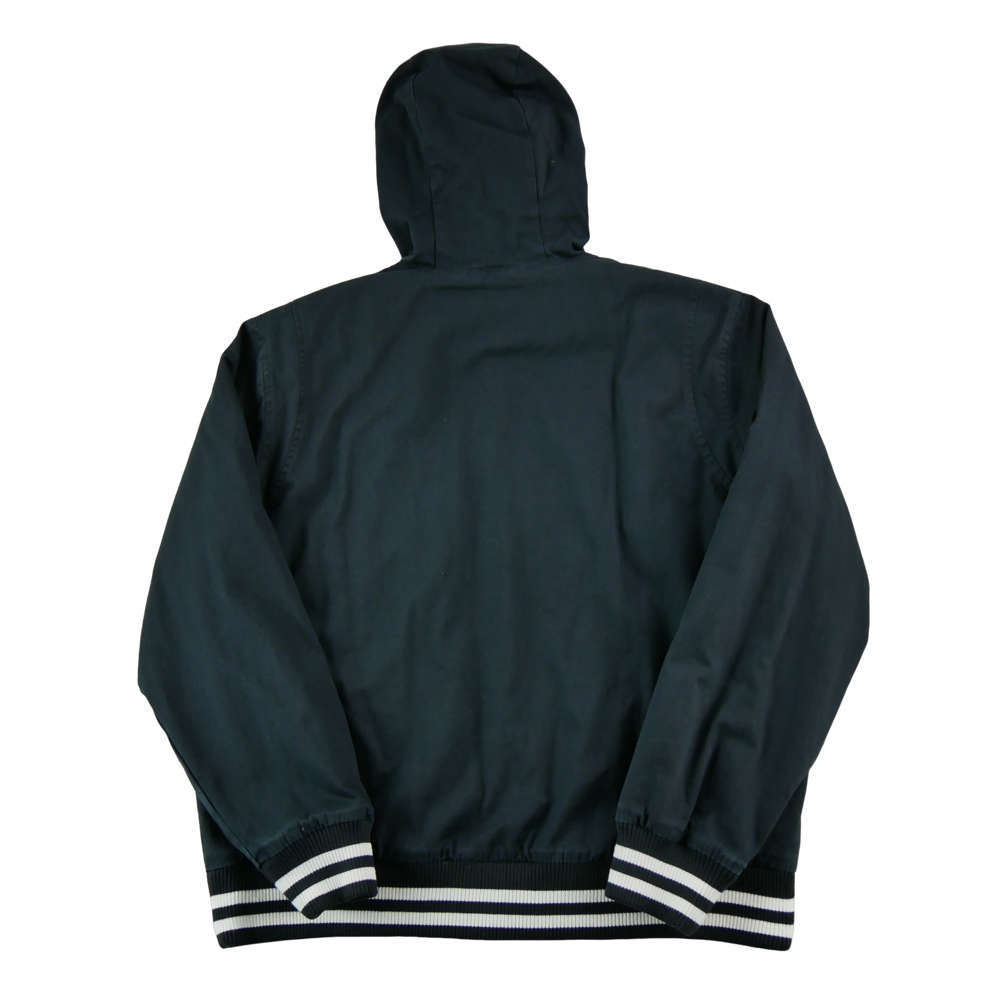 Blouson Homme  à capuche Teddy Noir 2