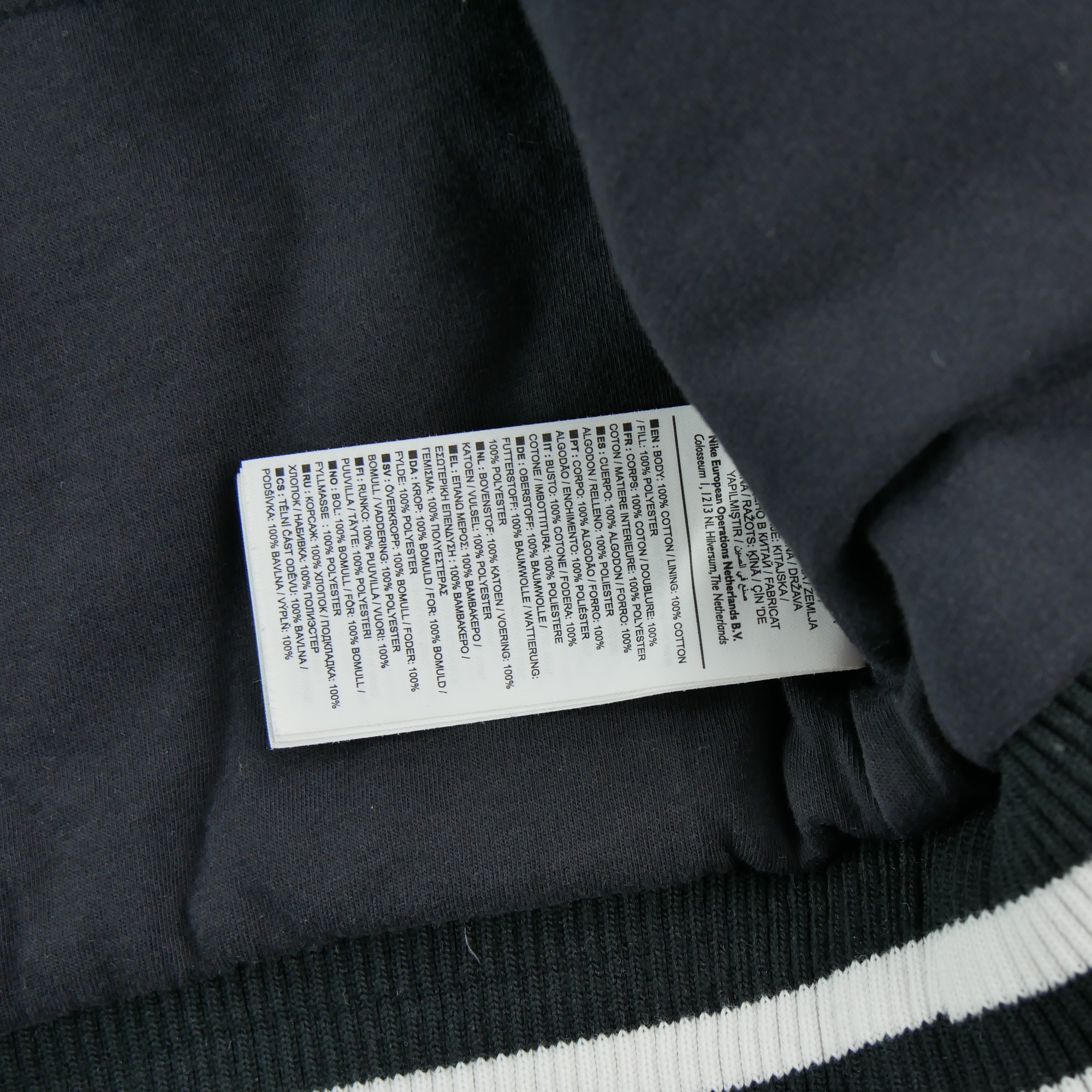 Blouson Homme  à capuche Teddy Noir 7