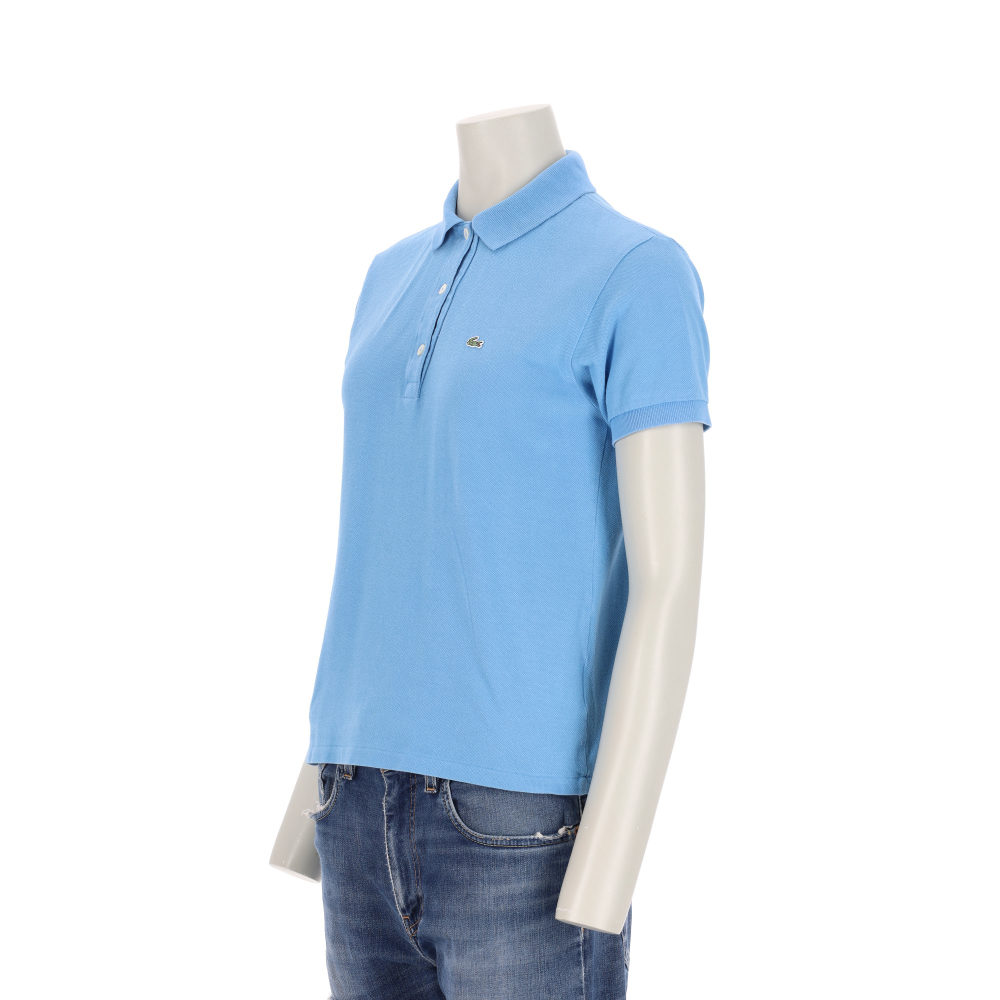 Polo manches courtes Femme  Bleu 4