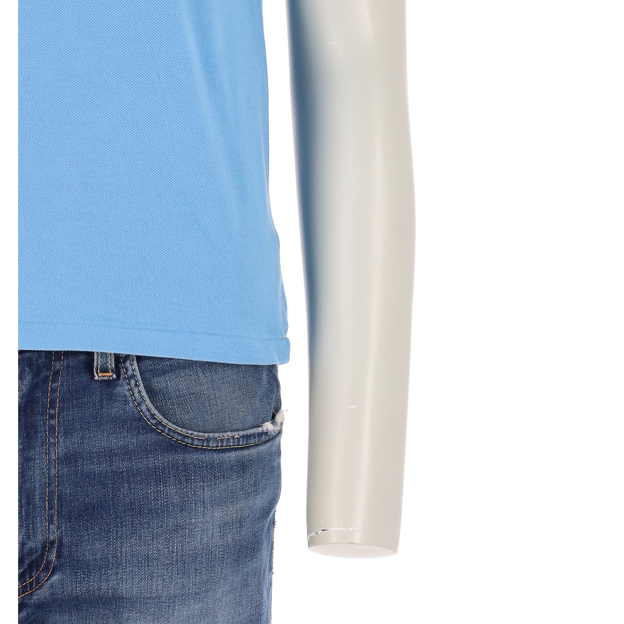 Polo manches courtes Femme  Bleu 7