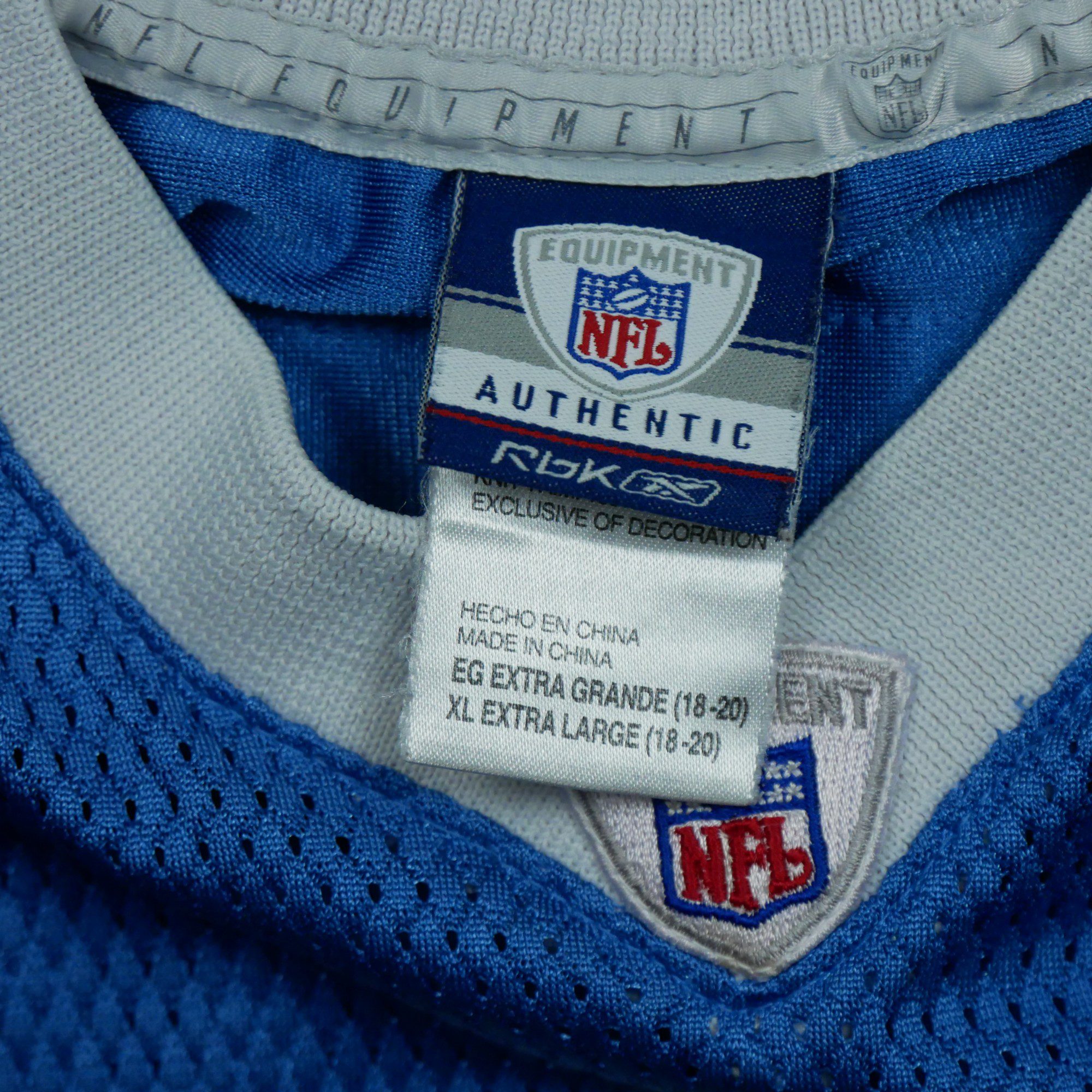 Maillot Homme NFL Bleu 10