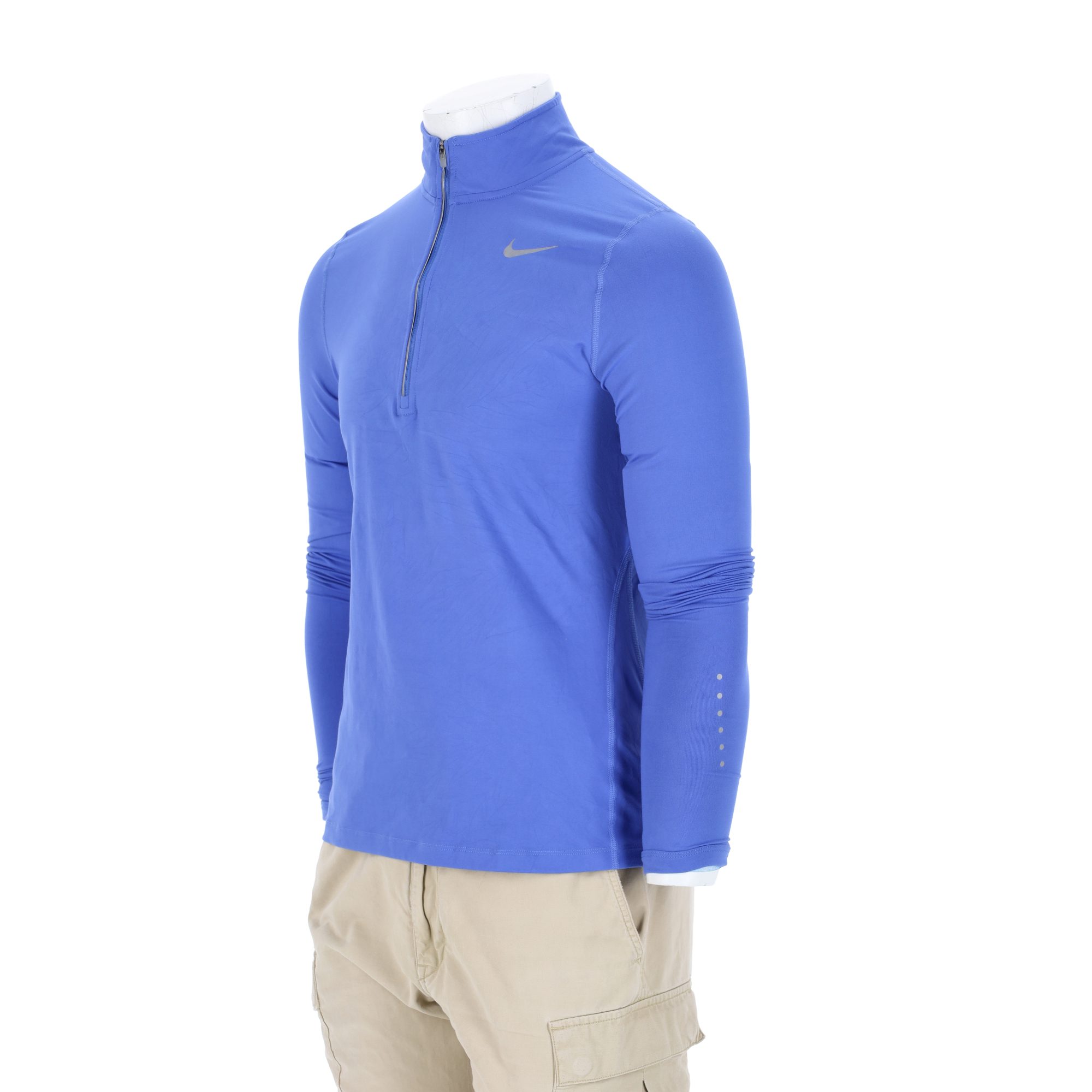 Sweat Homme  Dri-Fit Bleu 4