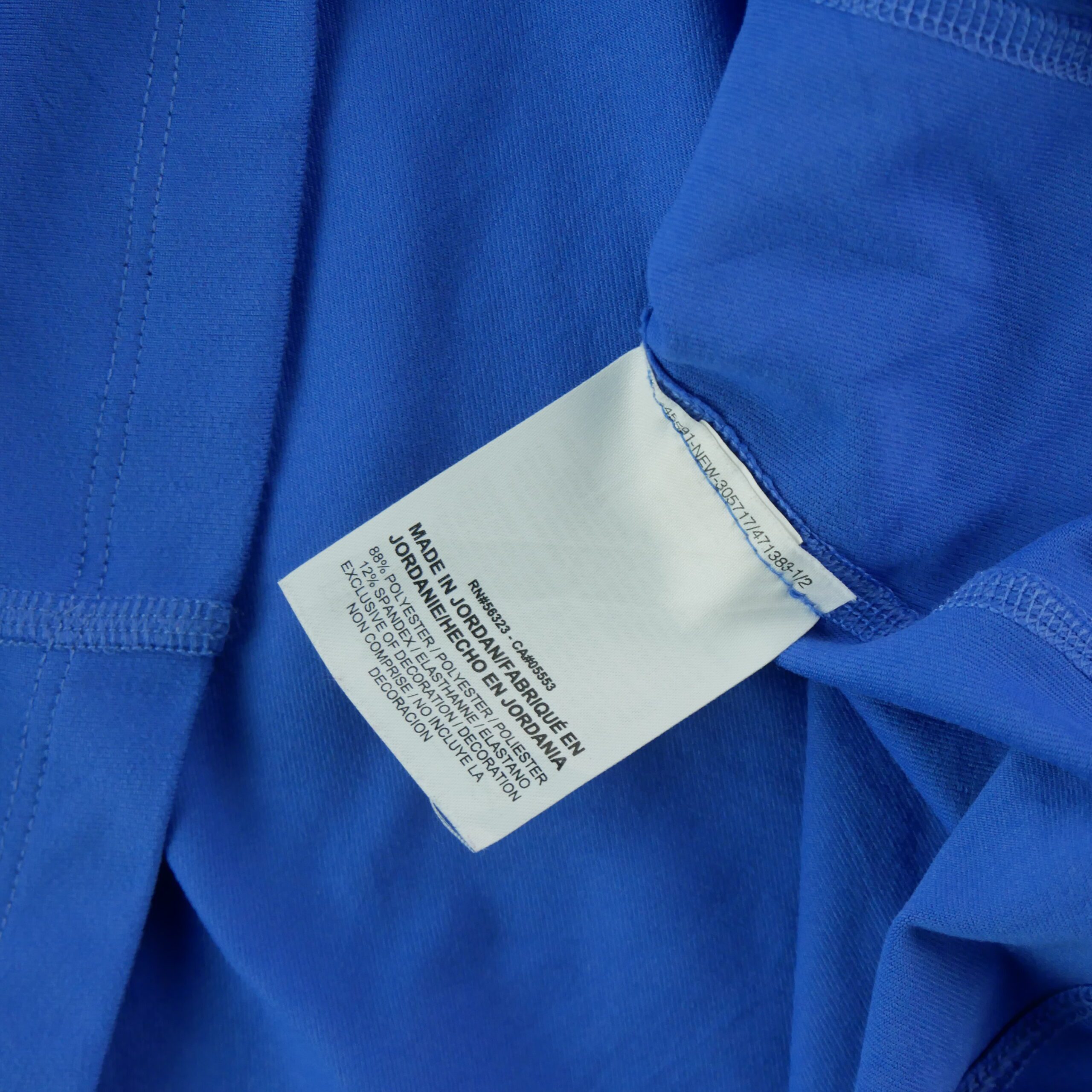 Sweat Homme  Dri-Fit Bleu 9