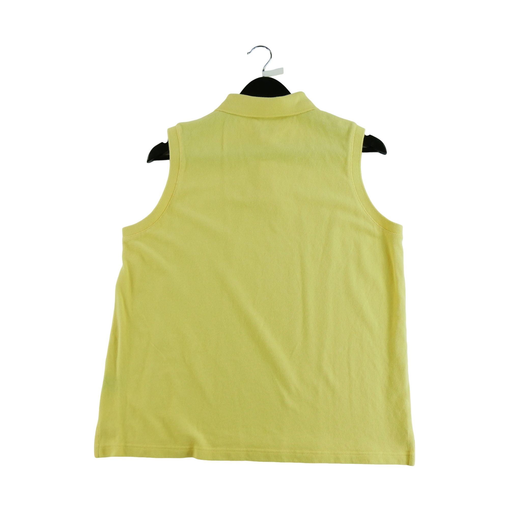 Polo sans manches Femme  Jaune 2