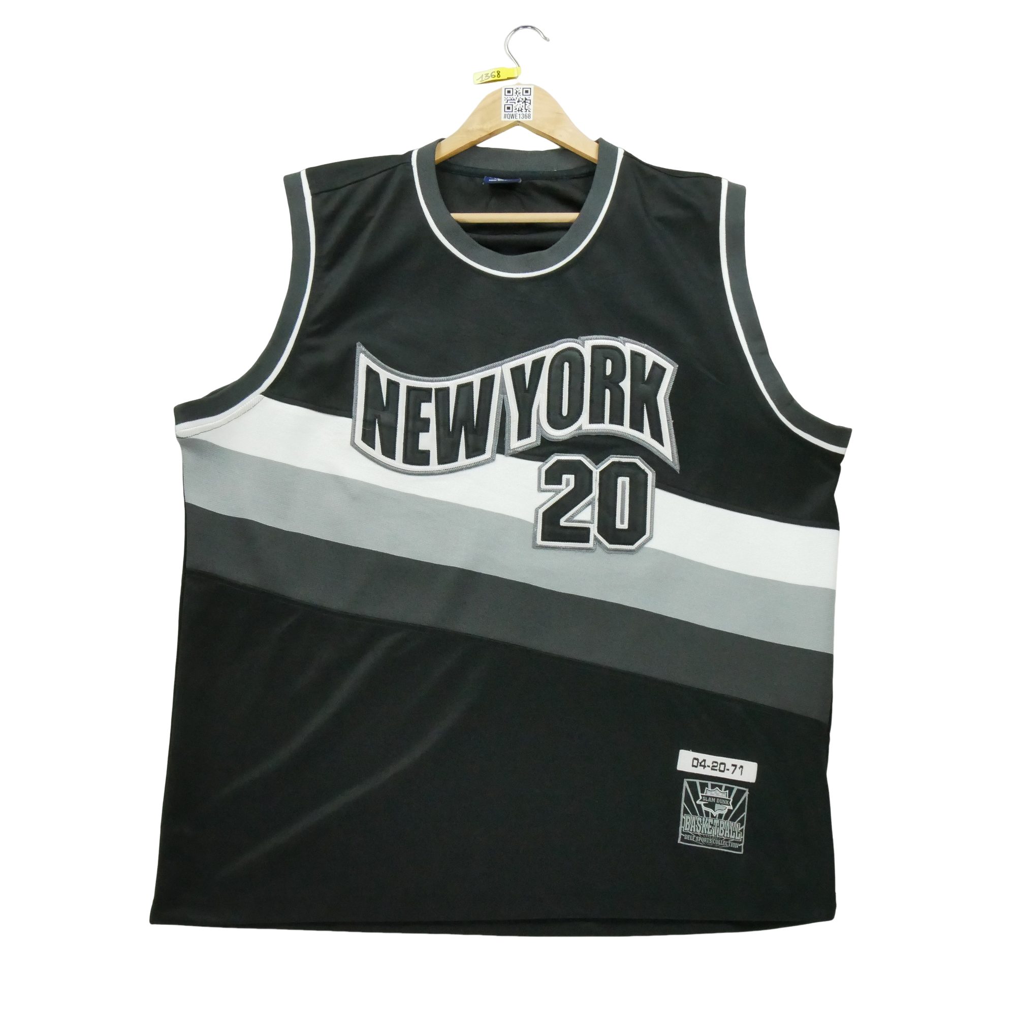 Maillot Homme  New York Basketball Noir 1