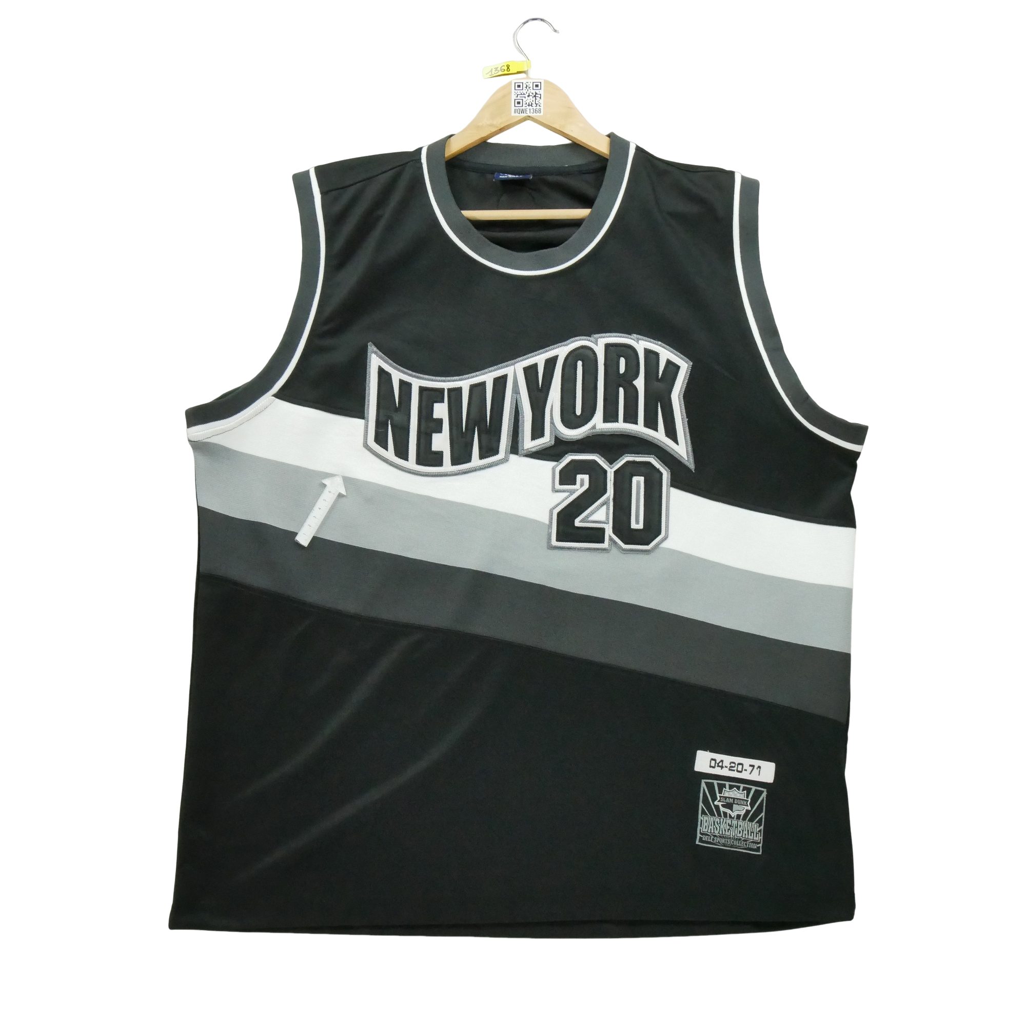 Maillot Homme  New York Basketball Noir 4