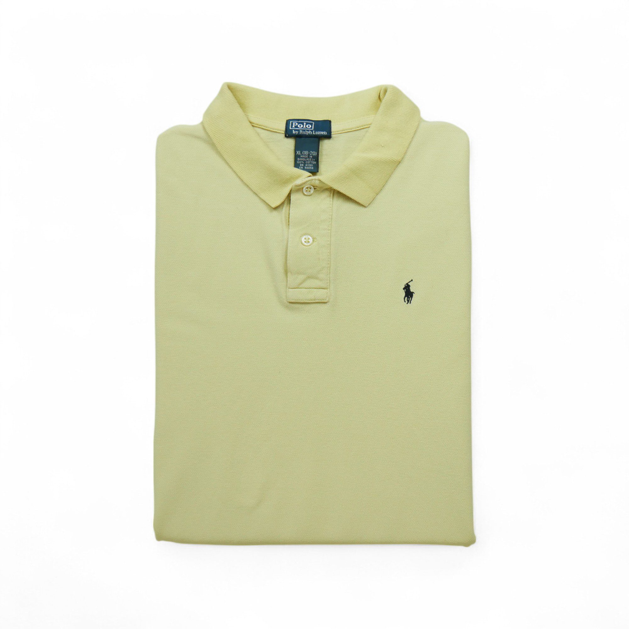 Polo manches courtes Homme  Jaune 1