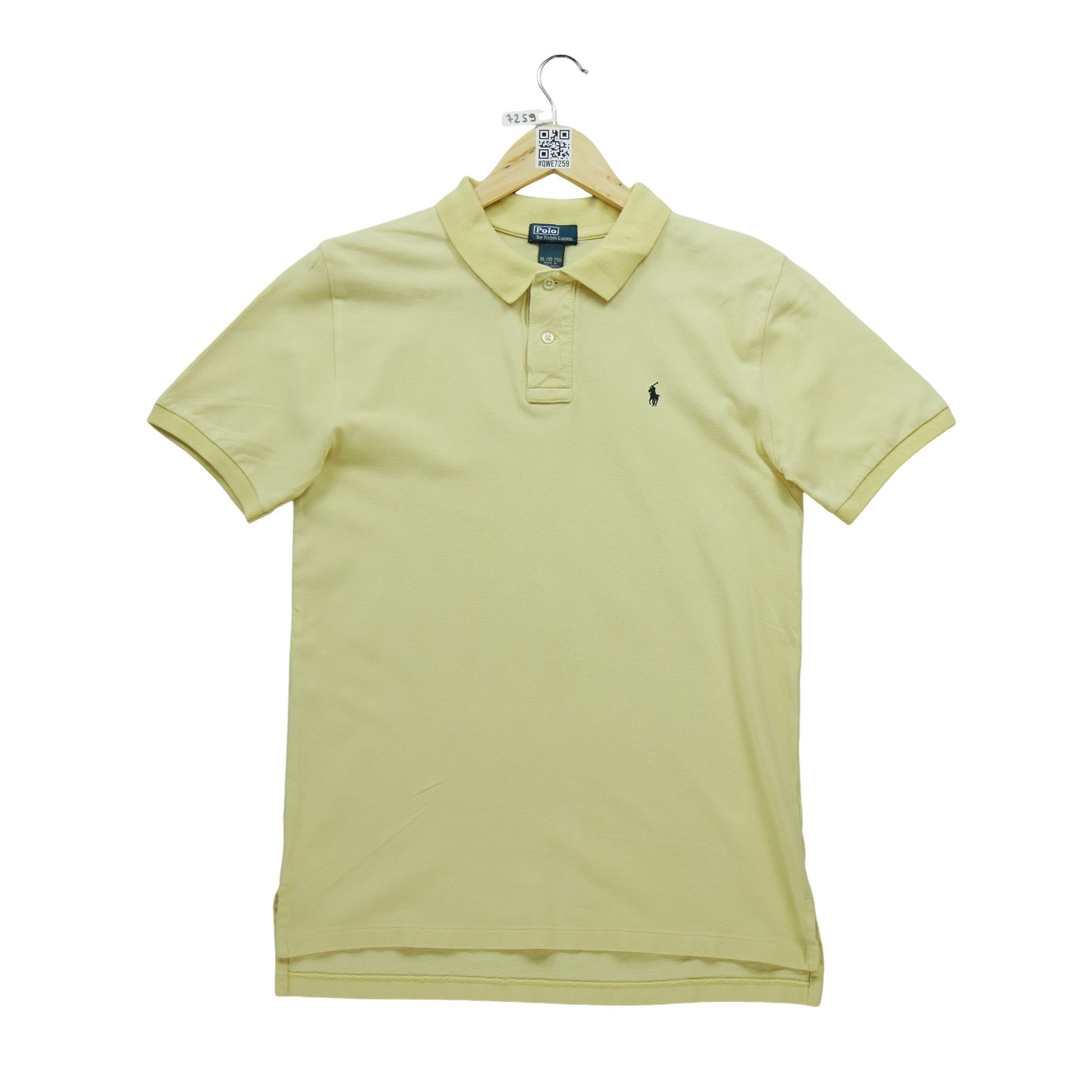 Polo manches courtes Homme  Jaune 2