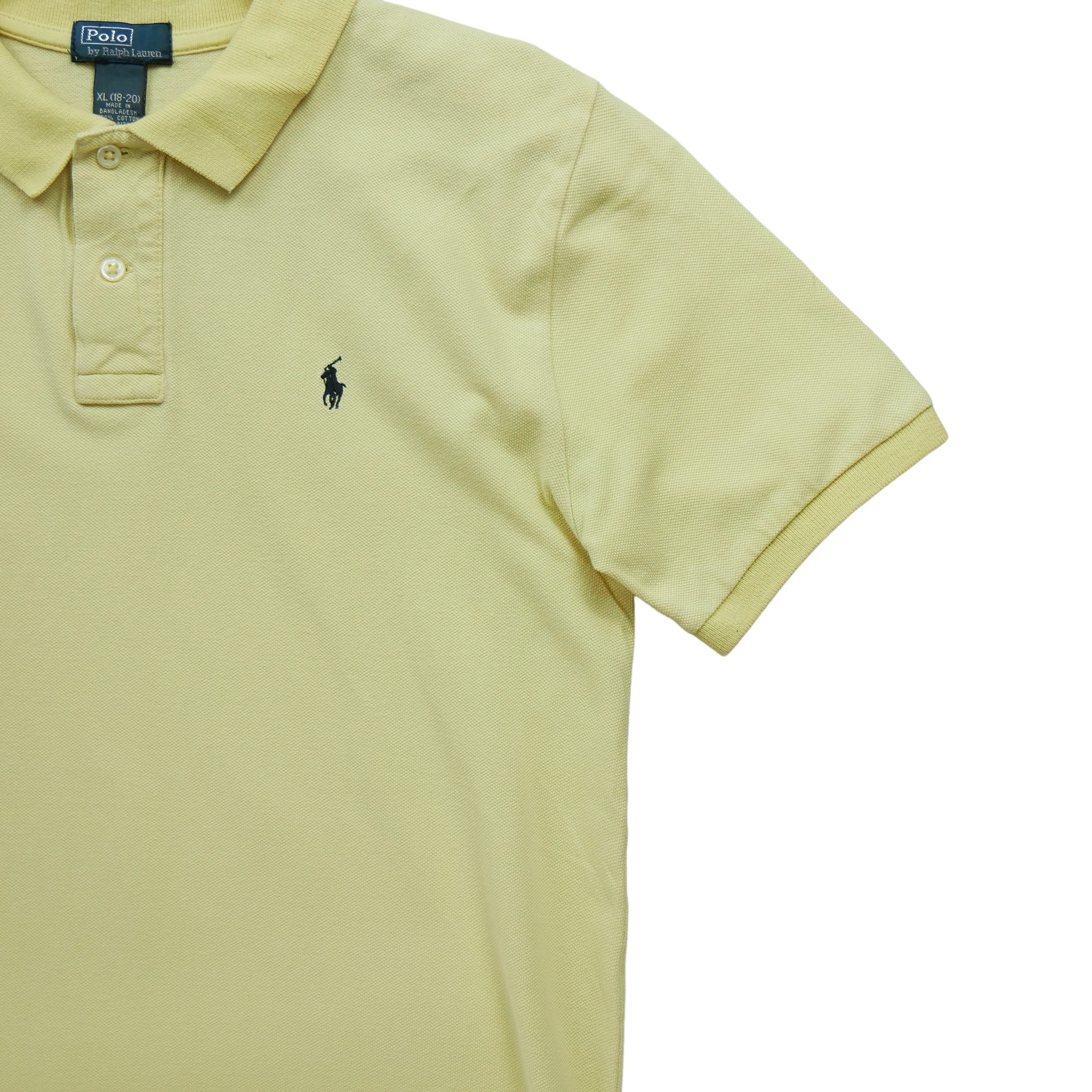 Polo manches courtes Homme  Jaune 4