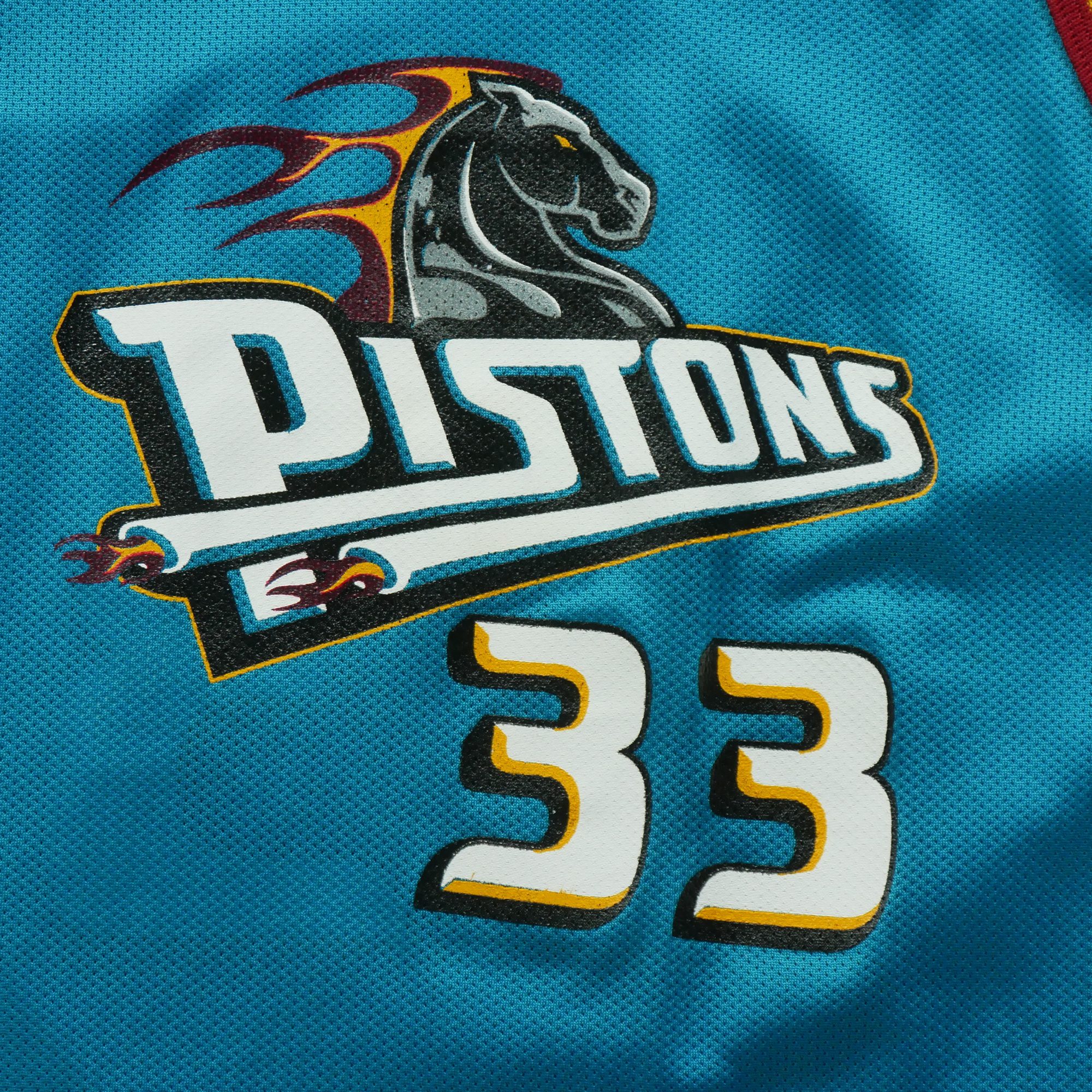 Maillot Homme NBA Détroit Pistons Retro 3