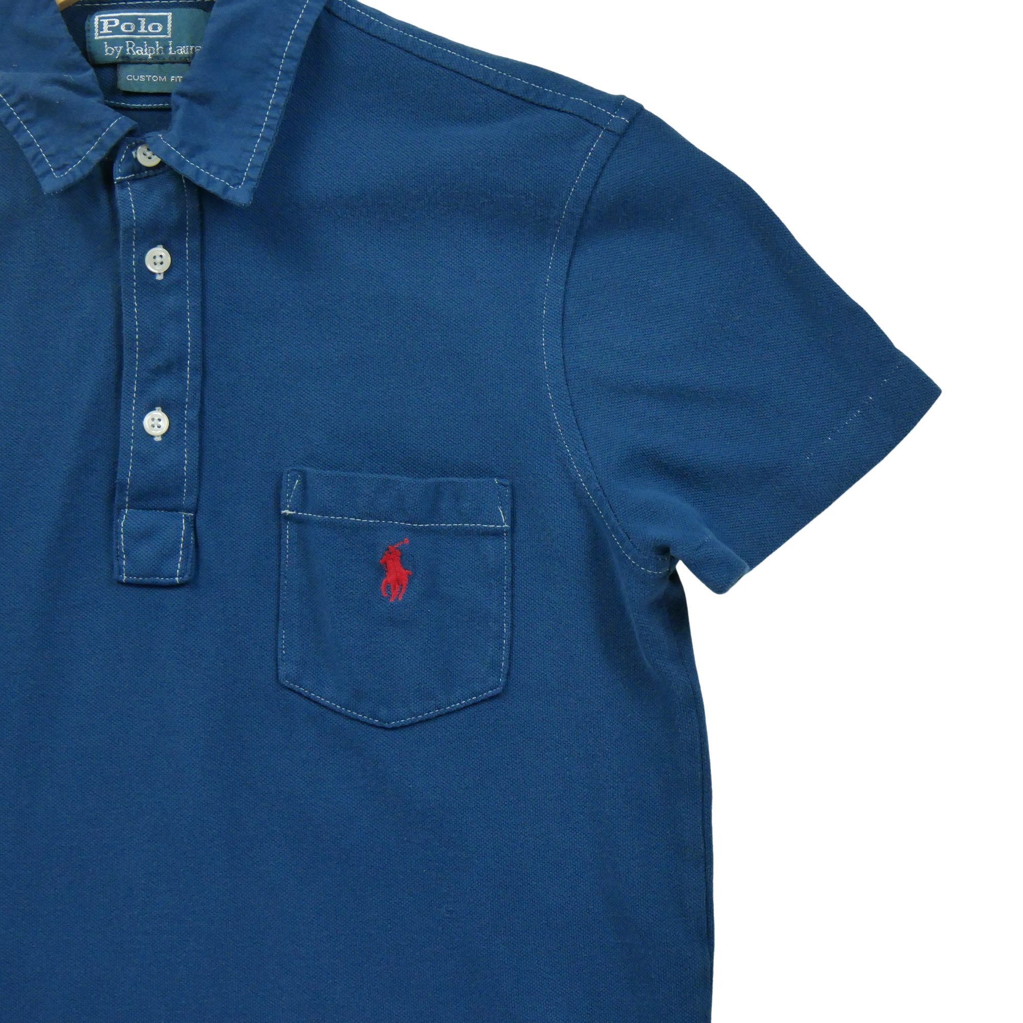 Polo manches courtes Homme  Marine 4