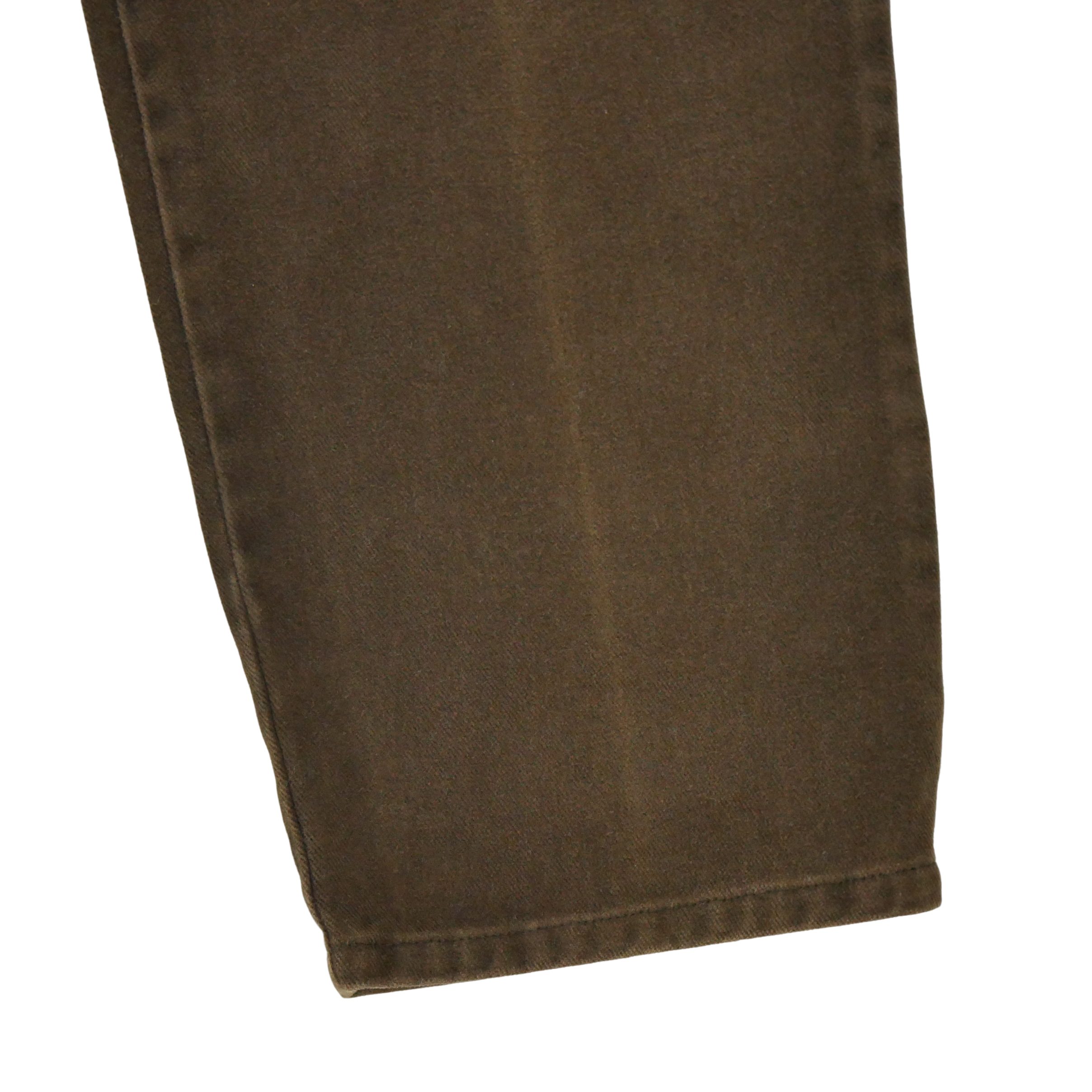 Jean Femme Coupe Droite Marron 6
