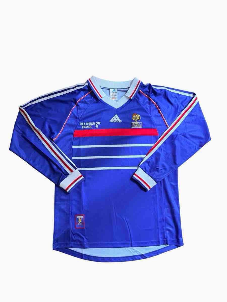 Adidas maillot équipe de France 1998 manches longues  - Neuf avec étiquette