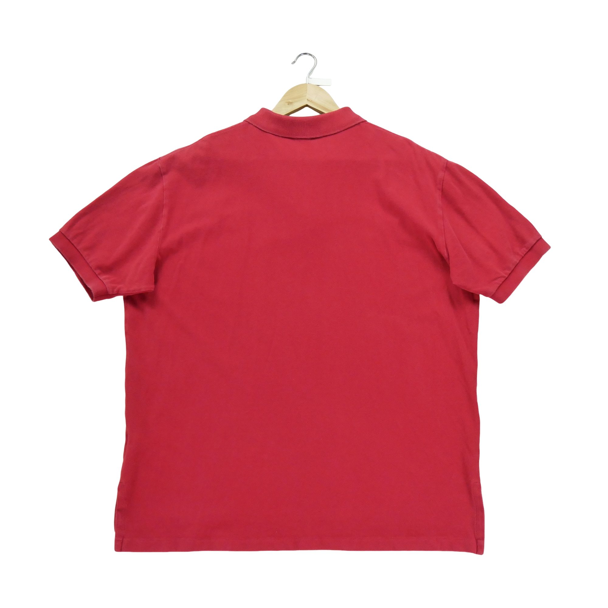 Polo manches courtes Homme  Rouge 3