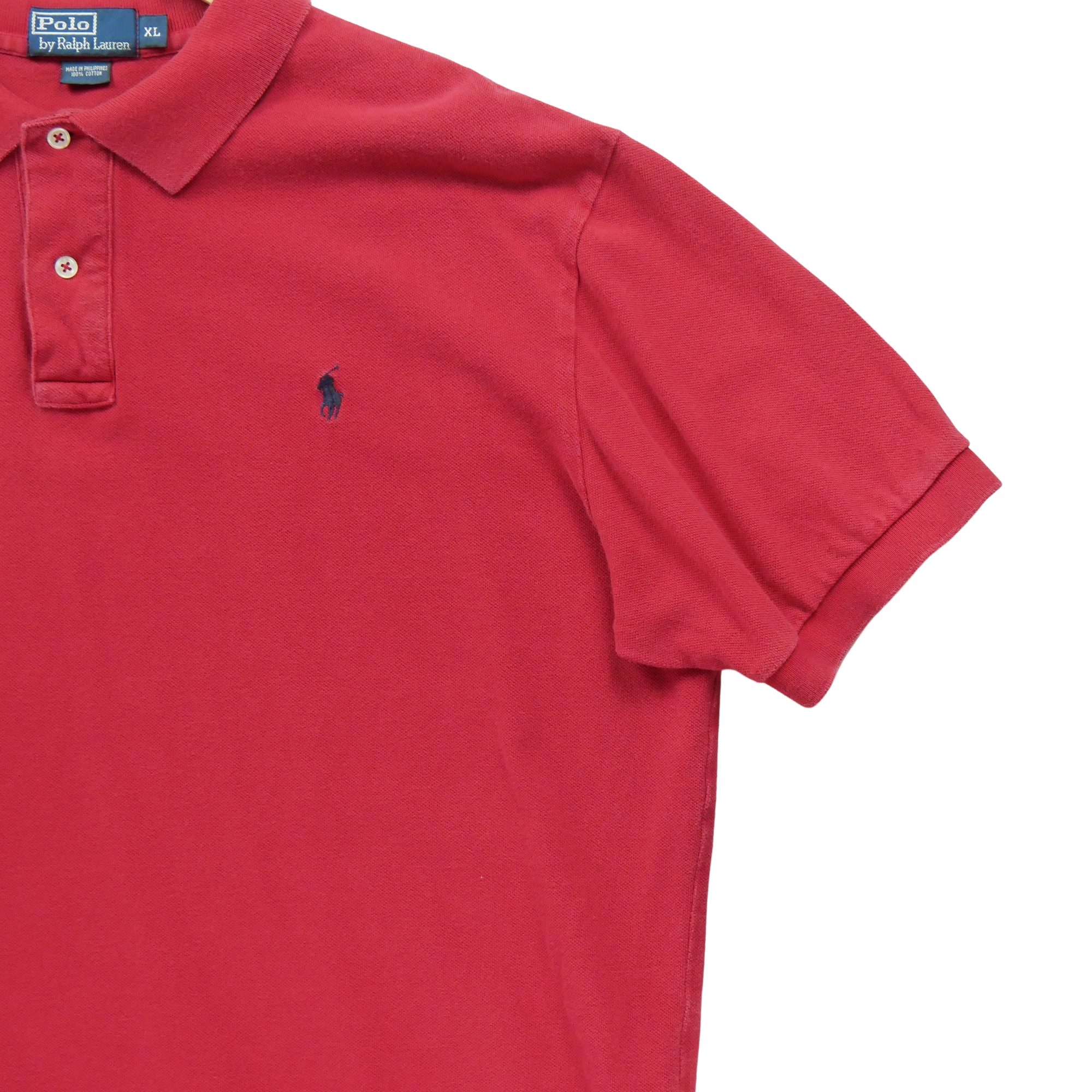 Polo manches courtes Homme  Rouge 4
