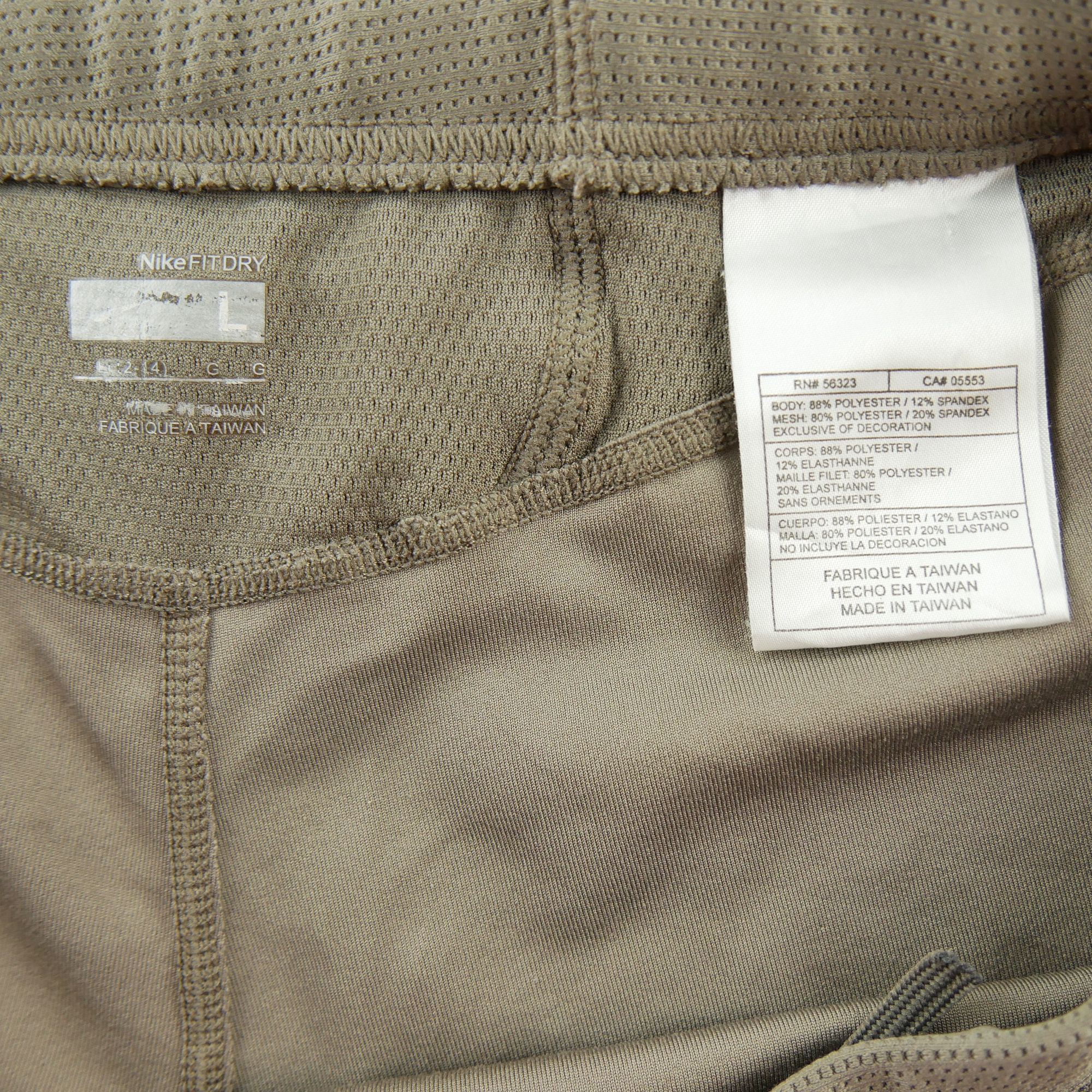 Short Femme  Fit-dry Marron 5