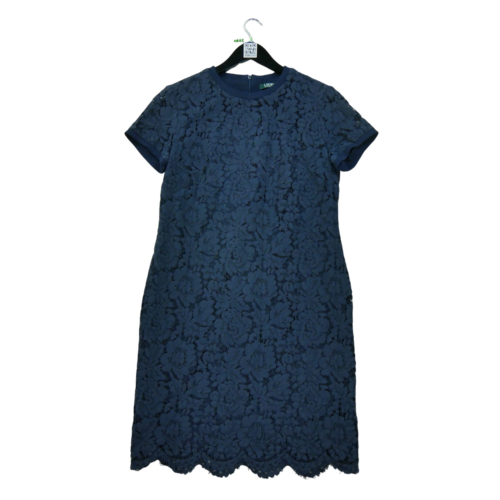 Robe Femme en dentelle Marine 1