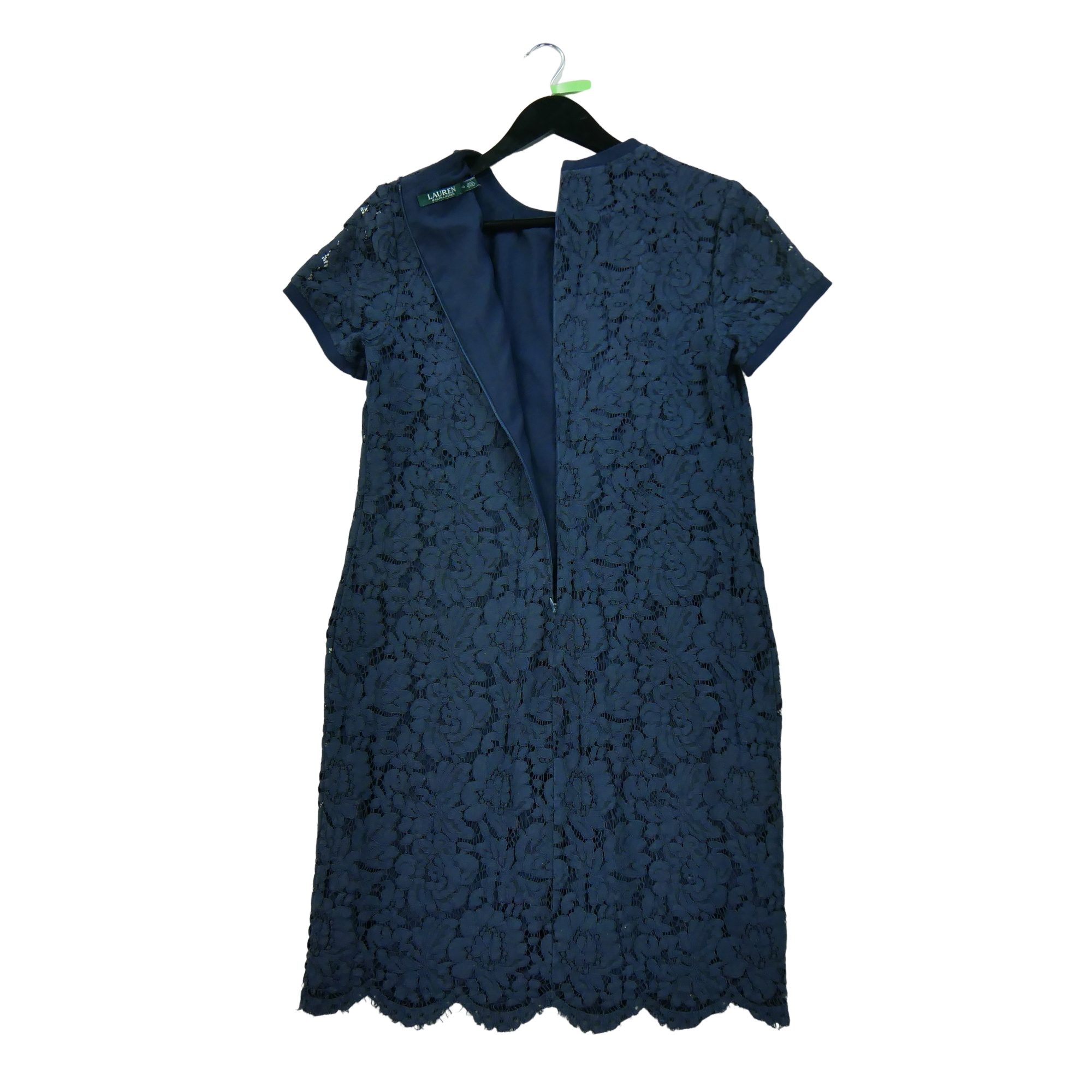 Robe Femme en dentelle Marine 3