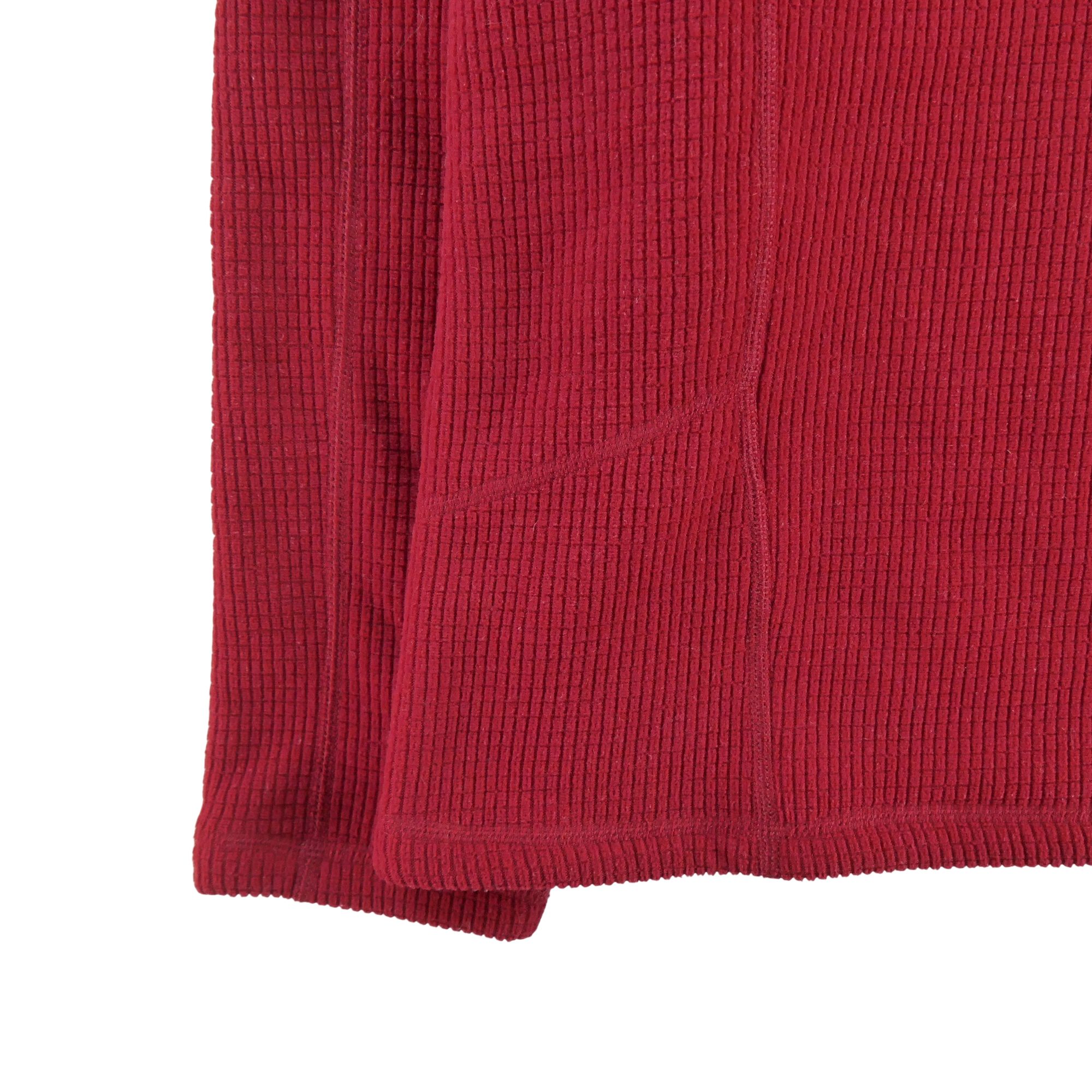 Pull polaire Homme  Rouge 5