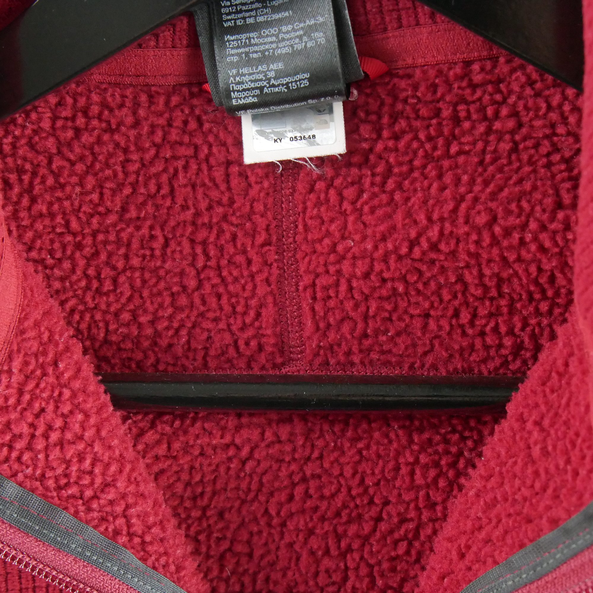 Pull polaire Homme  Rouge 7