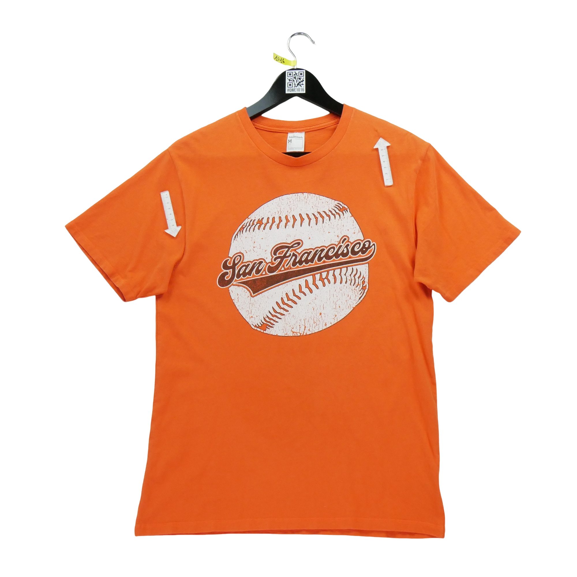 T-shirt manches courtes Homme  Orange 4