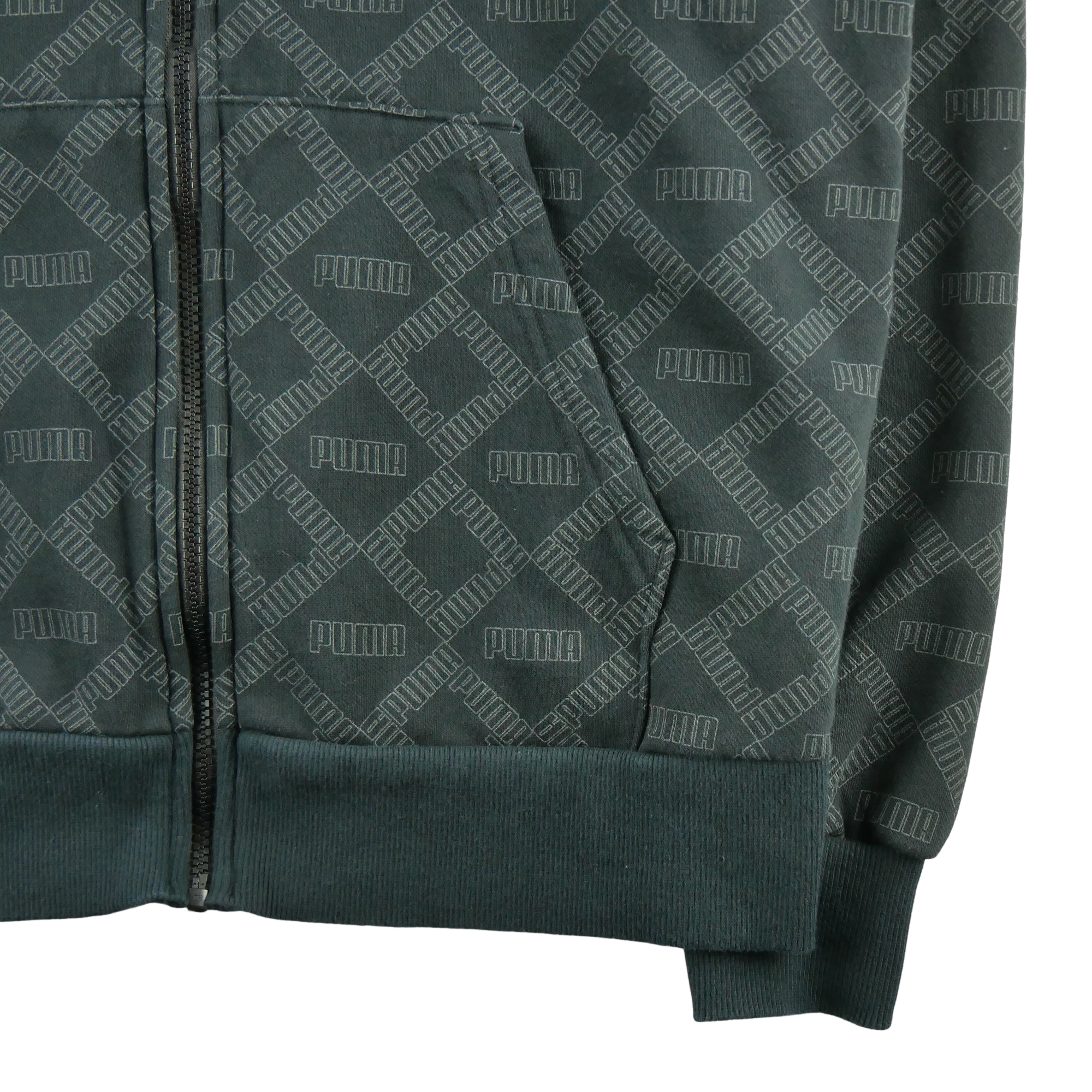 Sweat à capuche Homme  full zip Noir 5