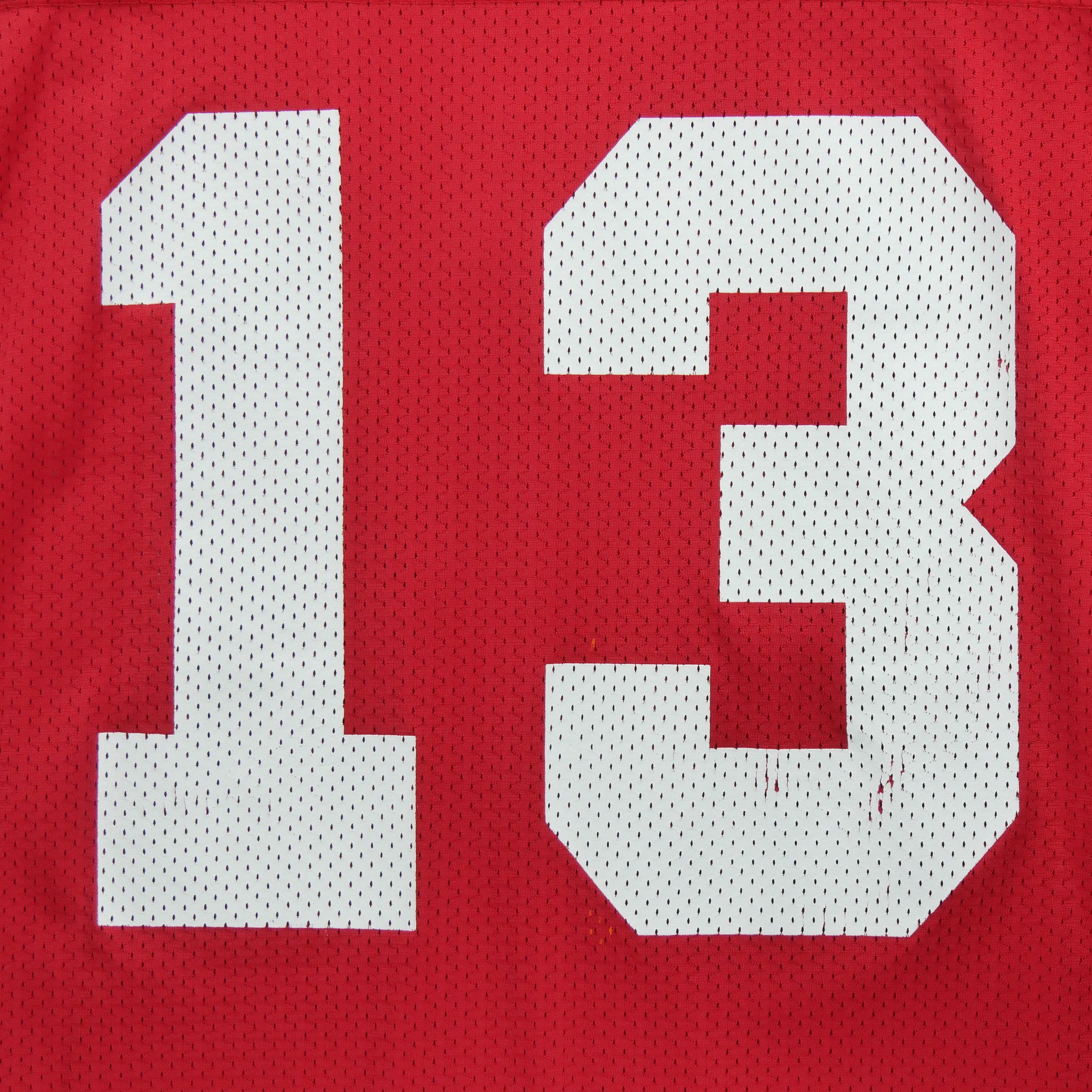 Maillot Homme NCAA Ohio State Rouge 4