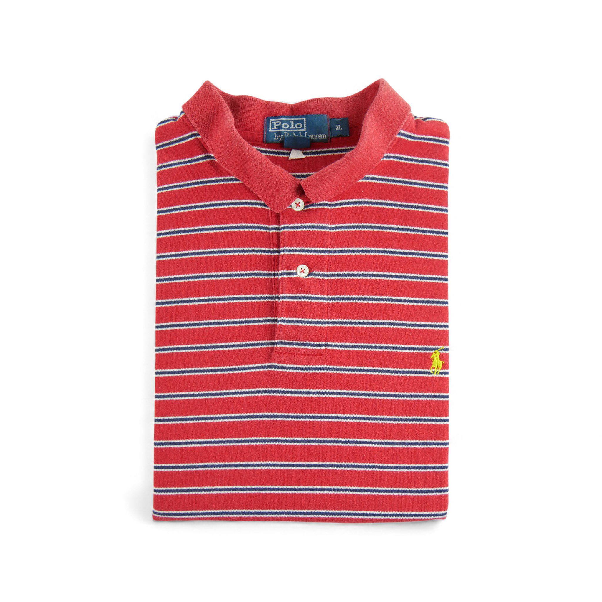 Polo manches courtes Homme  Rouge - Bon état