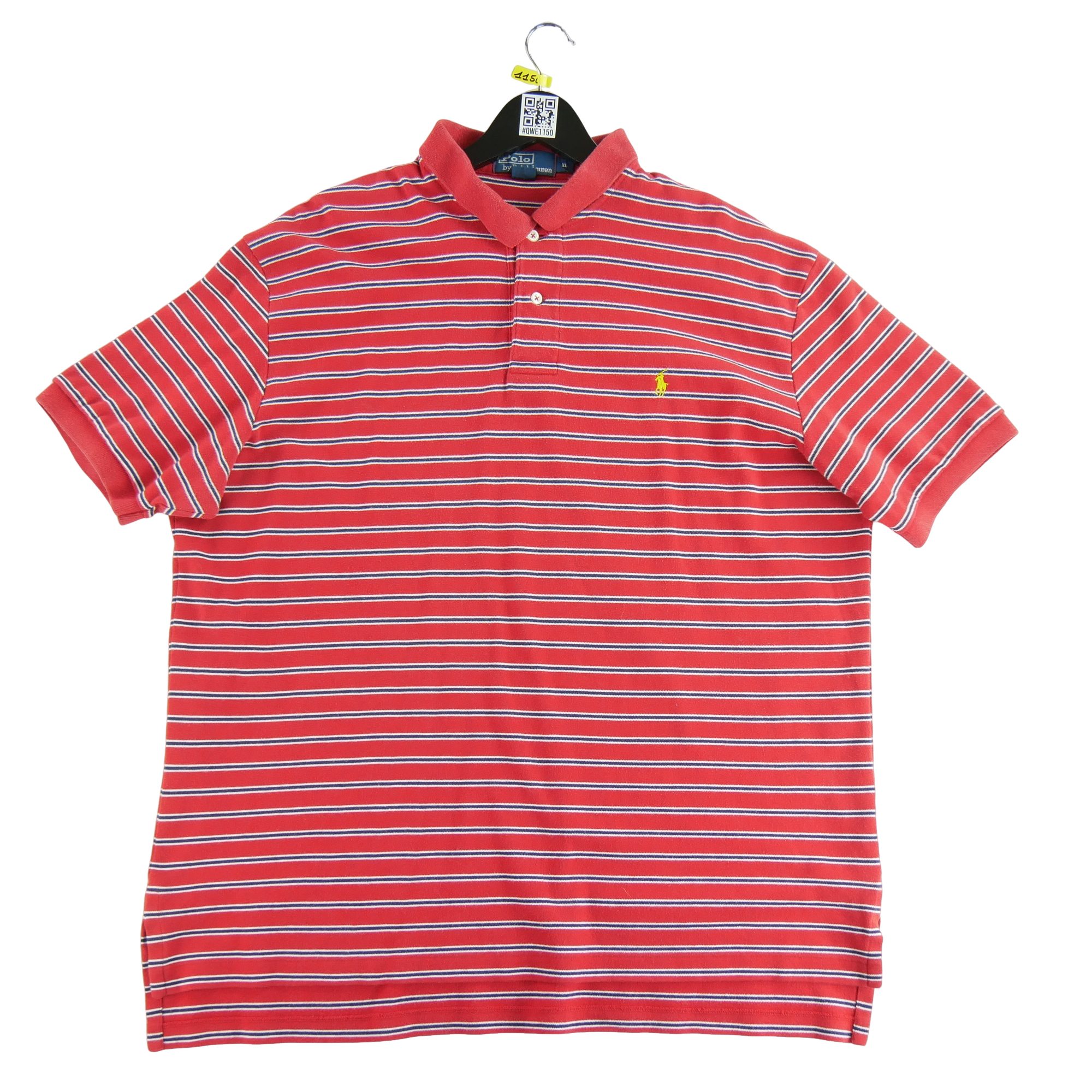 Polo manches courtes Homme  Rouge 2