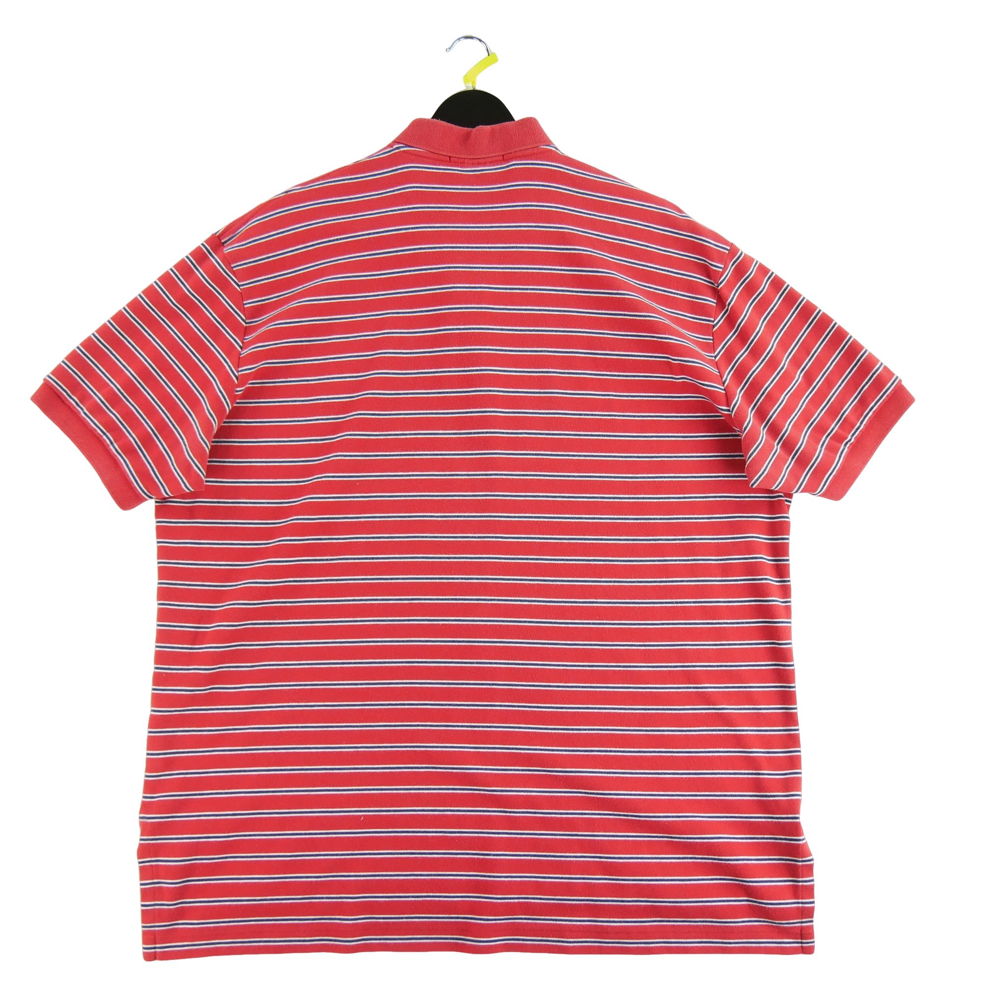 Polo manches courtes Homme  Rouge 3