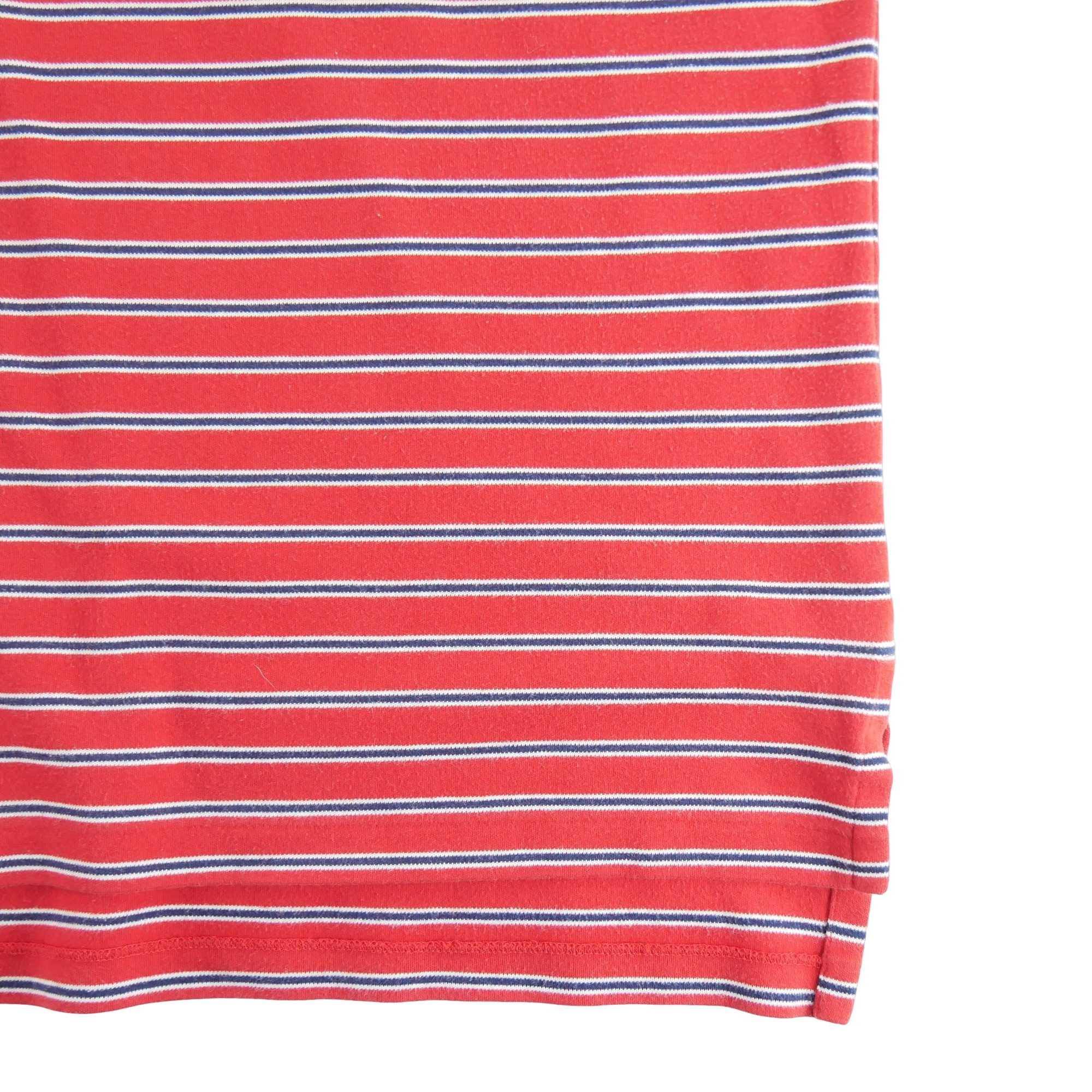 Polo manches courtes Homme  Rouge 5