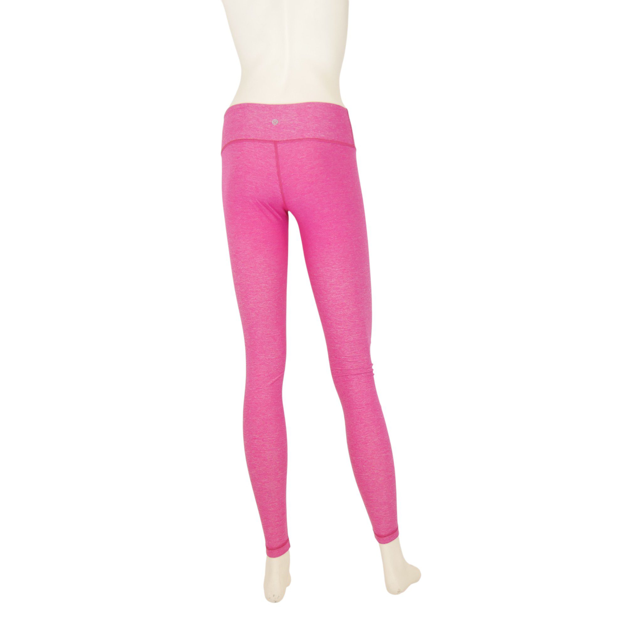 Leggings Femme  Yoga Course Rose 2