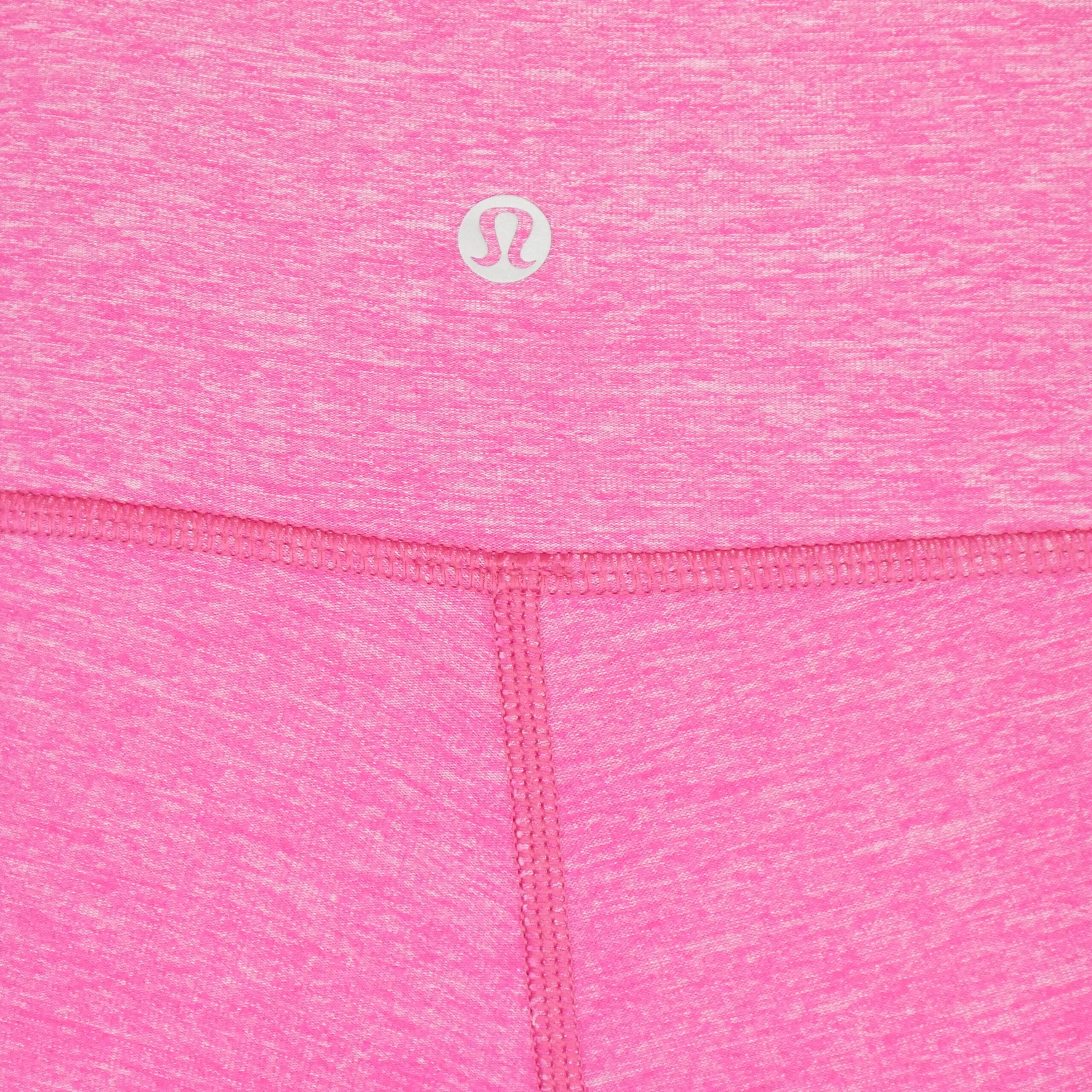 Leggings Femme  Yoga Course Rose 5