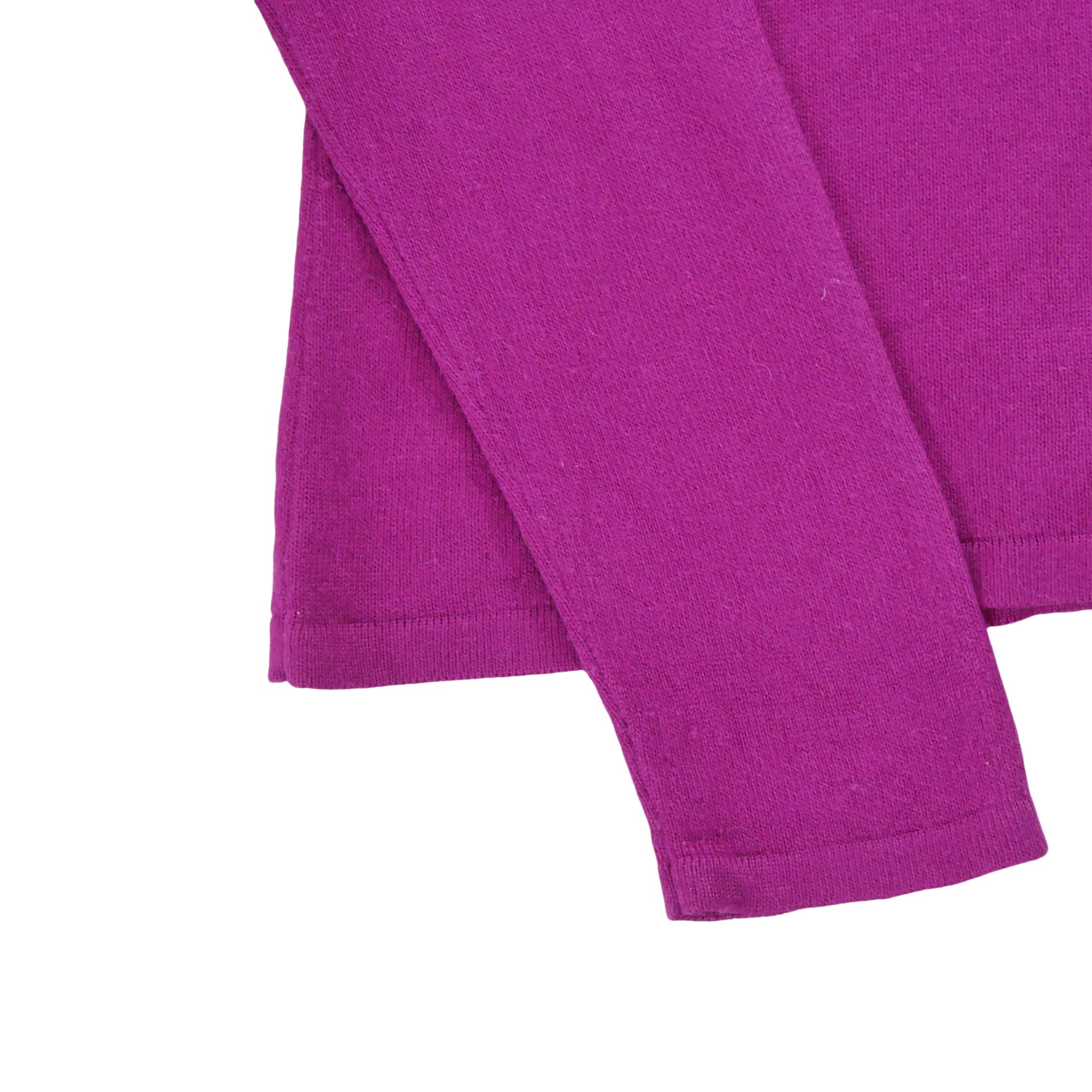 Pull Femme  en Soie et Cachemire Violet 4