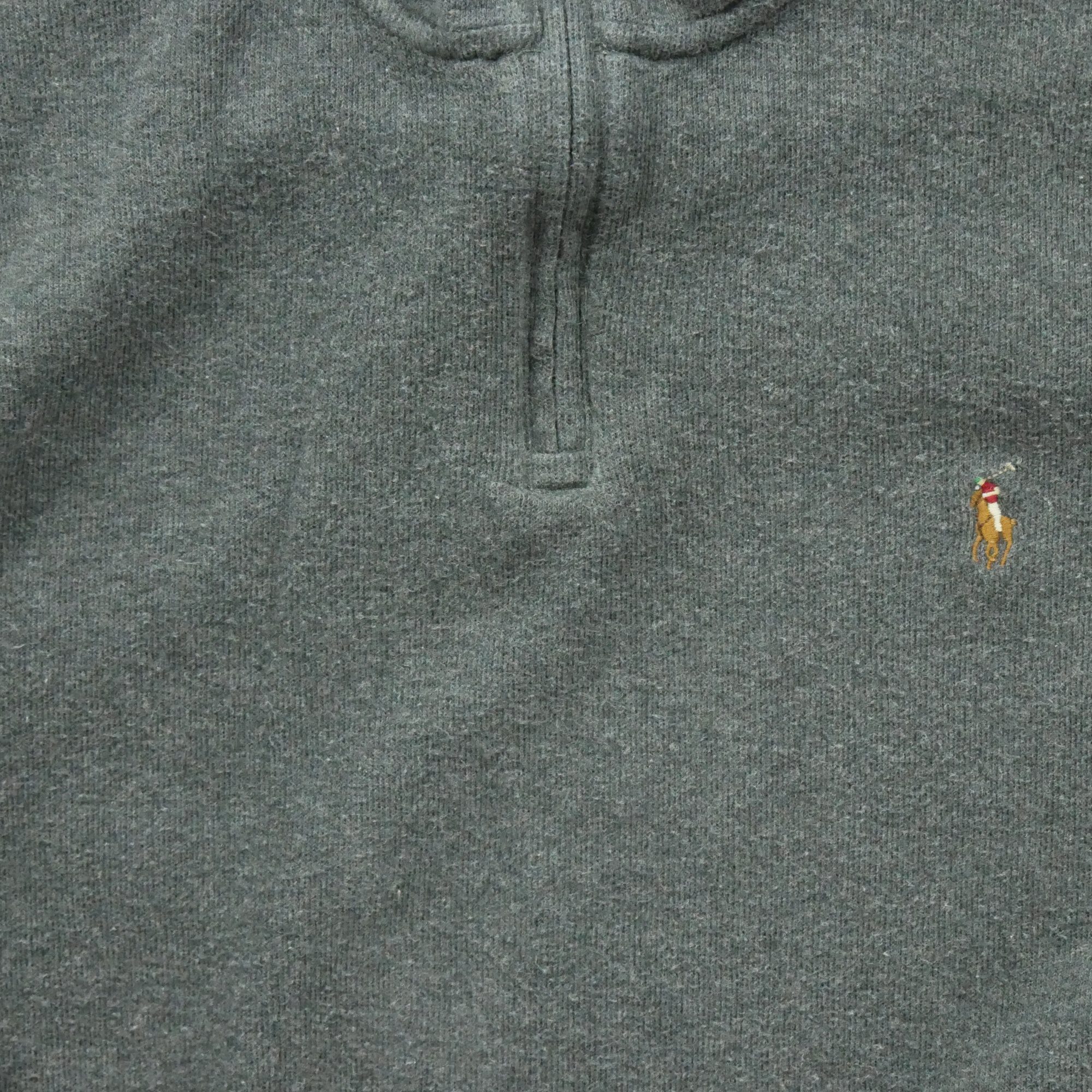 Pull Homme  demi-zippé Gris 3